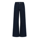 M JEANS NEW TUTTI WIDE DENIM JEANS DENIM/TWILL 96 DARK BLUE DENIM