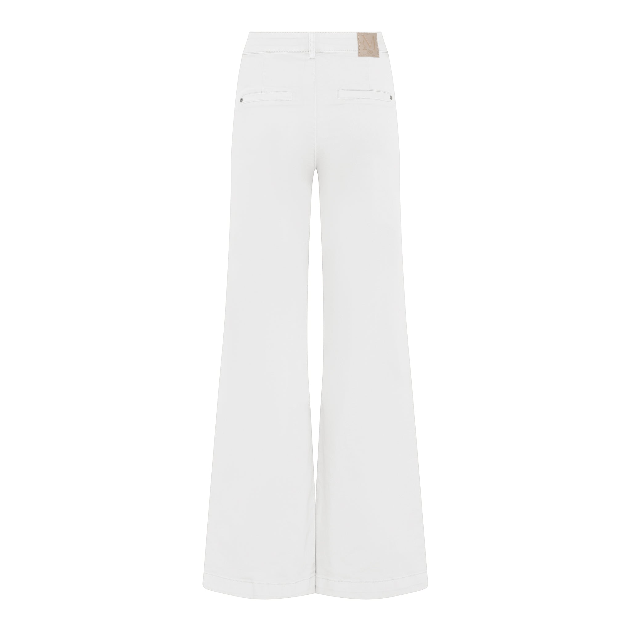 M JEANS NEW TUTTI WIDE TWILL PANTS DENIM/TWILL 10 WHITE