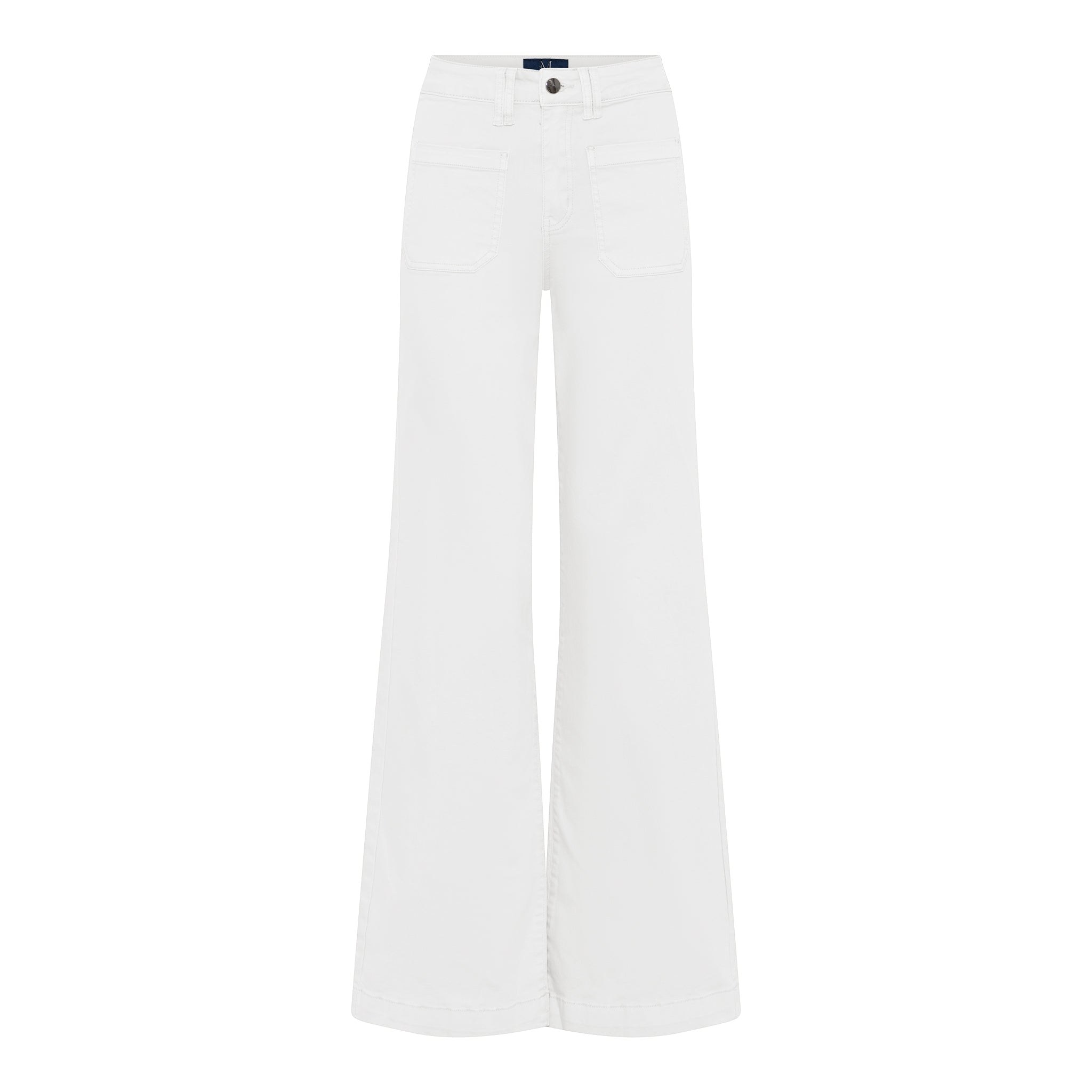 M JEANS NEW TUTTI WIDE TWILL PANTS DENIM/TWILL 10 WHITE