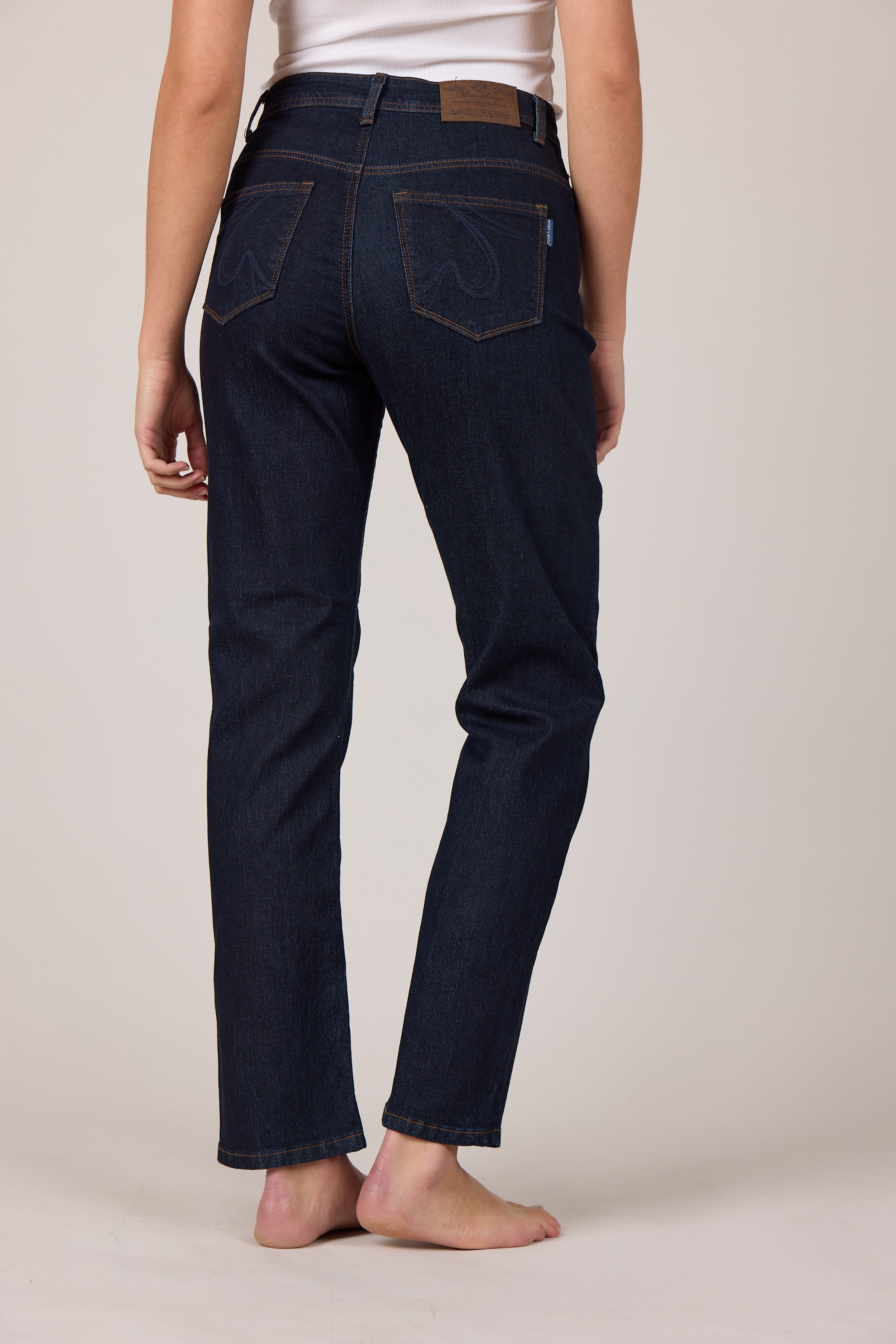 MARC LAUGE NORMAL FIT DENIM JEANS DENIM/TWILL 98 DARK BLUE