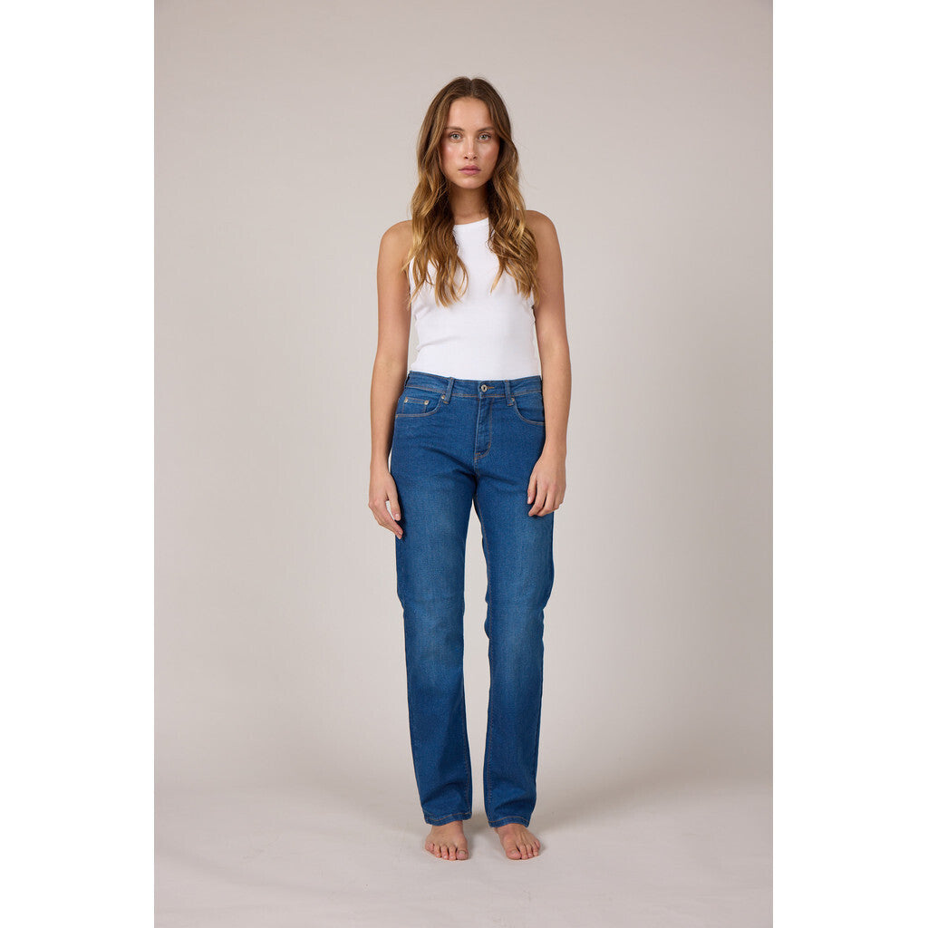 MARC LAUGE NORMAL FIT DENIM JEANS JEANS BASIC 9696 BLUE DENIM USED