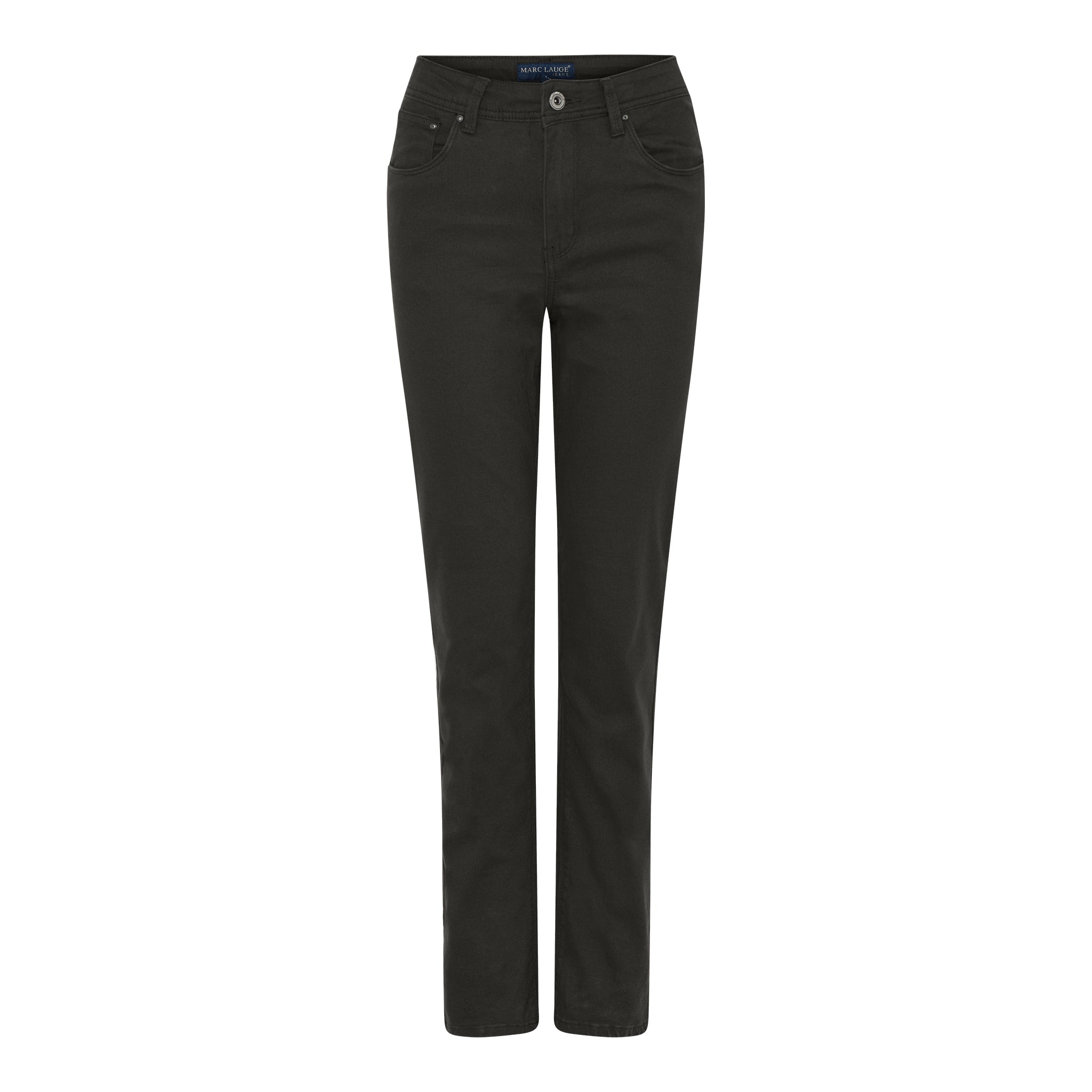 MARC LAUGE NORMAL FIT TWILL JEANS DENIM/TWILL 546 BOTTLE GREEN