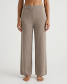 MARC LAUGE NORMA WIDE PANT LAMBSWOLL KNITWEAR 135 EARTH