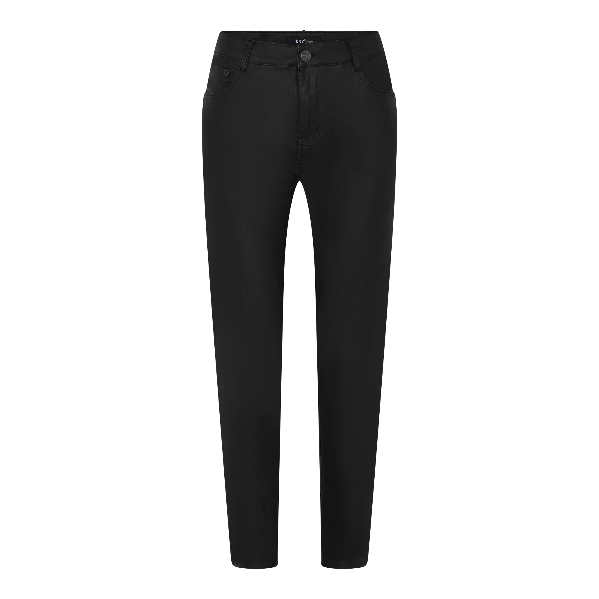 DNYcph NOVI COATED JEANS COATED 8099 BLACK COATED