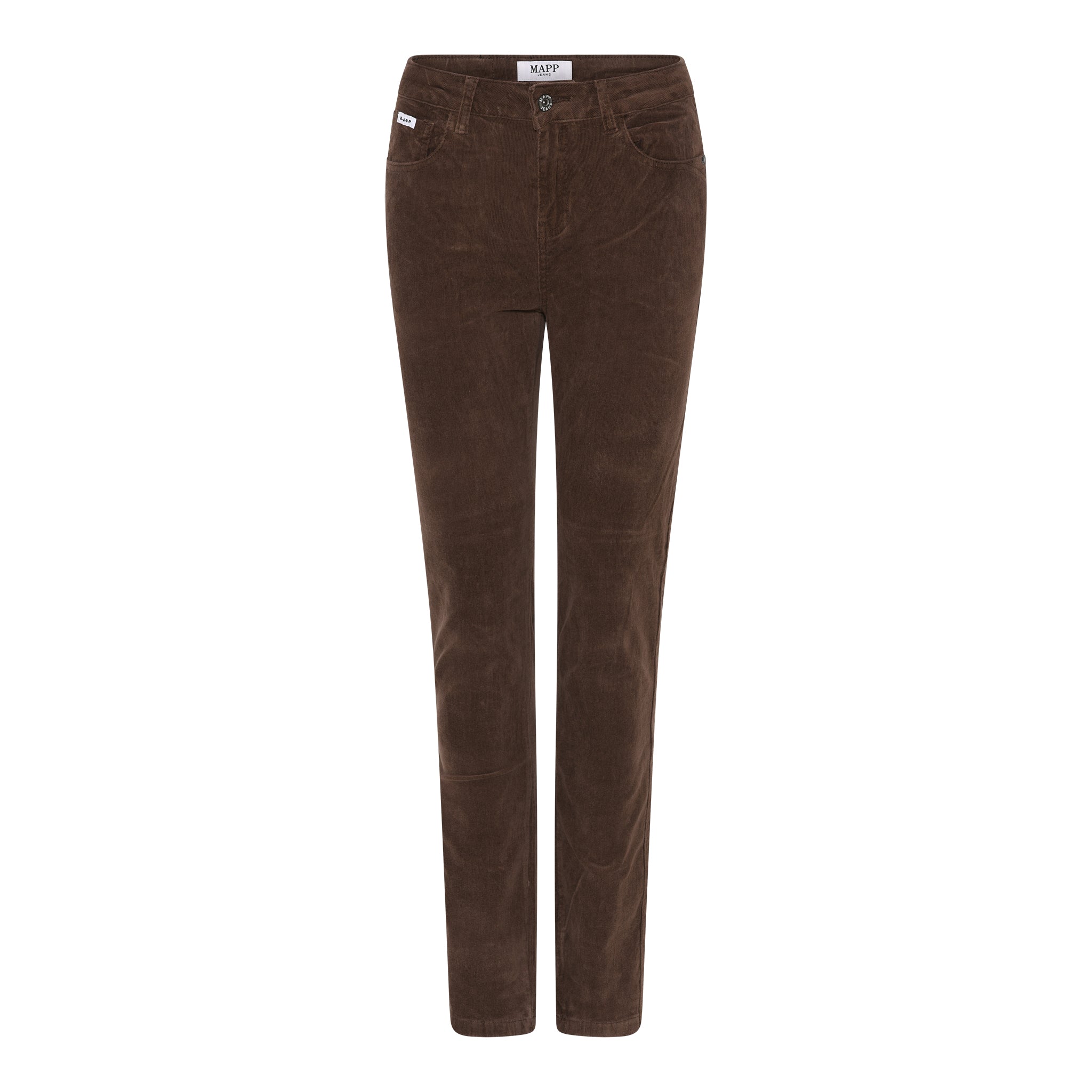 MAPP New Tonja Straight Corduroy Jeans CORD/FLØJL 614 MOCHA