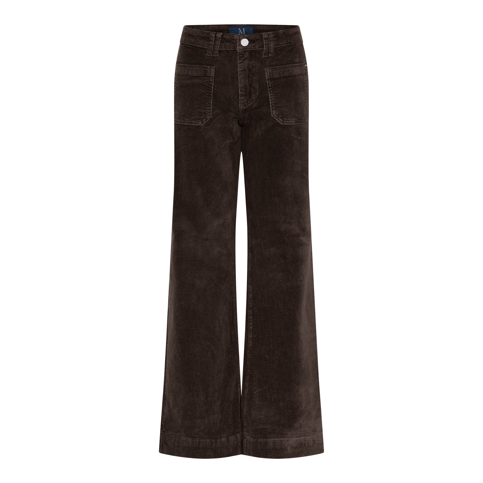 M JEANS New Tutti Wide 11W Corduroy Jeans CORD/FLØJL 129 CHOCOLATE