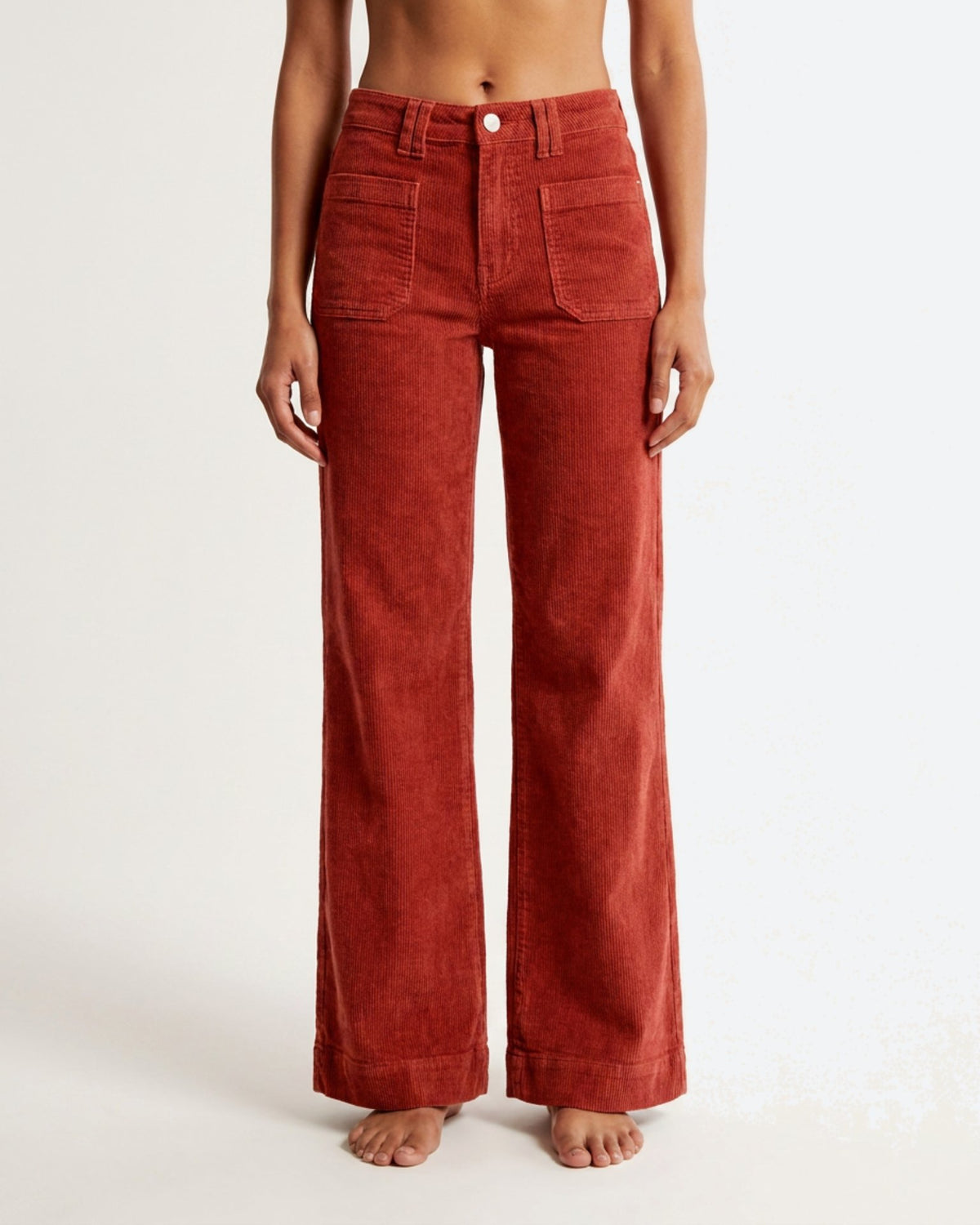 M JEANS New Tutti Wide 11W Corduroy Jeans CORD/FLØJL 338 CHILI