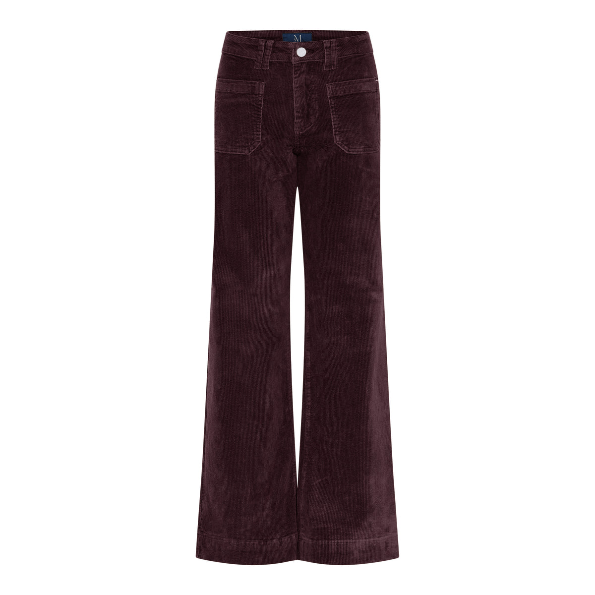 M JEANS New Tutti Wide 11W Corduroy Jeans CORD/FLØJL 400 BORDEAUX