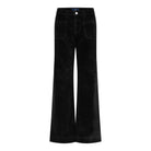 M JEANS New Tutti Wide 11W Corduroy Jeans CORD/FLØJL 80 BLACK