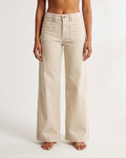 M JEANS New Tutti Wide Baby Corduroy Jeans CORD/FLØJL 27 SAND