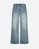 M JEANS New Tutti Wide Leg Jeans DENIM/TWILL 919699 LIGHT BLUE USED