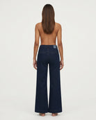 M JEANS New Tutti Wide Leg Jeans DENIM/TWILL 96 DARK BLUE DENIM
