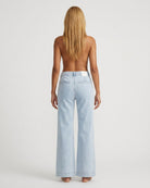 M JEANS New Tutti Wide Leg Jeans | Marc Lauge DENIM/TWILL 8996 LIGHT BLUE USED