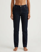 MARC LAUGE Normal Fit Straight Leg Denim Jeans | Marc Lauge DENIM/TWILL 98 DARK BLUE