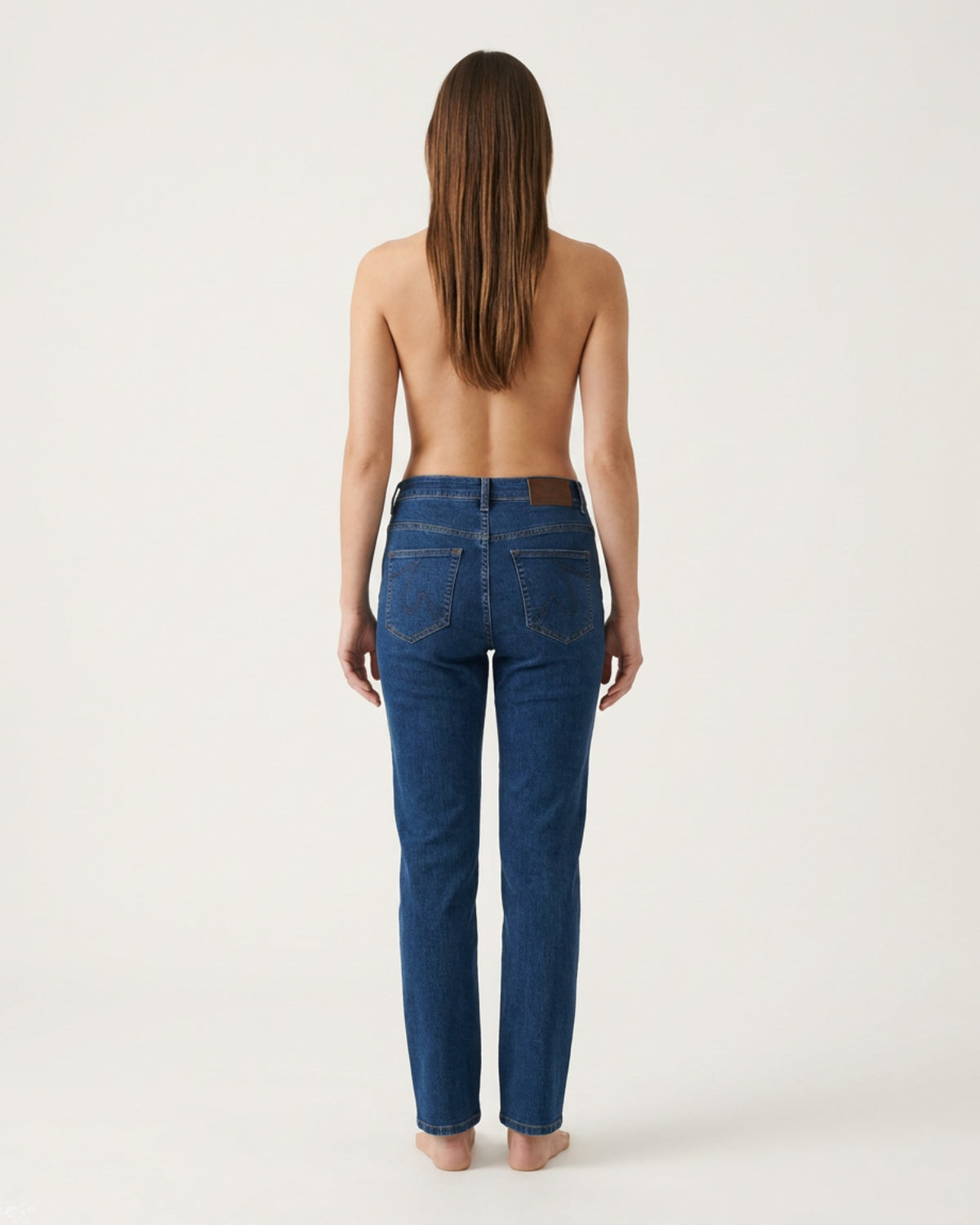 MARC LAUGE Normal Fit Straight Leg Denim Jeans | Marc Lauge DENIM/TWILL 93 CLASSIC BLUE DENIM