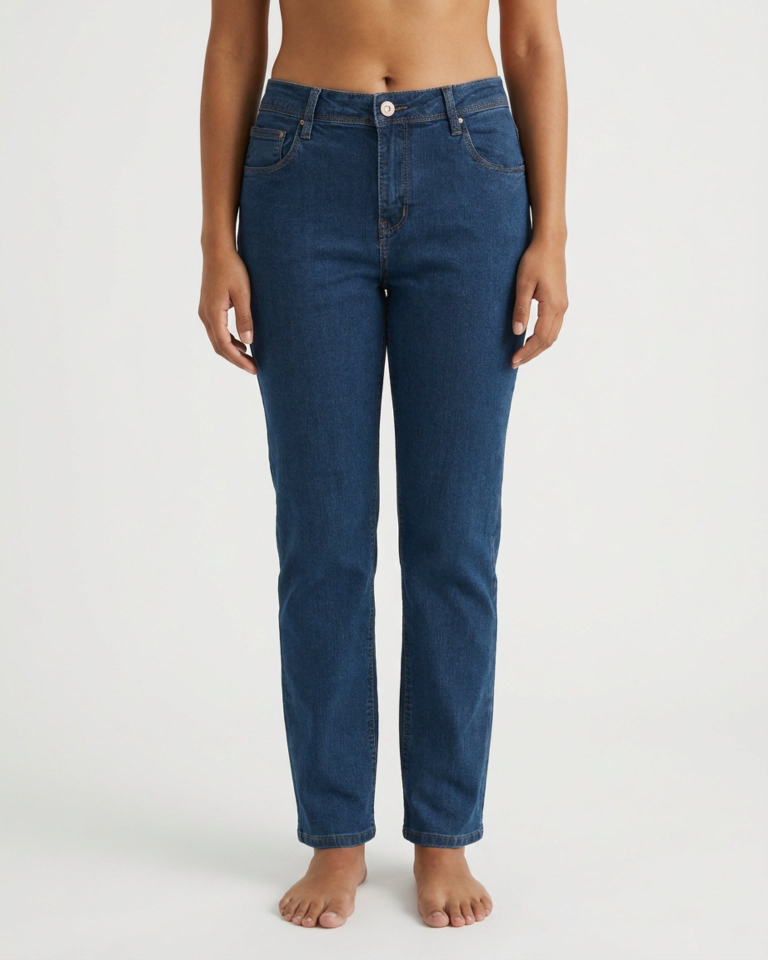 MARC LAUGE Normal Fit Straight Leg Denim Jeans | Marc Lauge DENIM/TWILL 93 CLASSIC BLUE DENIM
