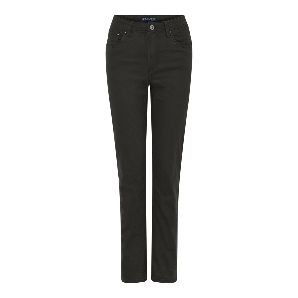 MARC LAUGE Normal Fit Straight Leg Twill Jeans DENIM/TWILL 546 BOTTLE GREEN