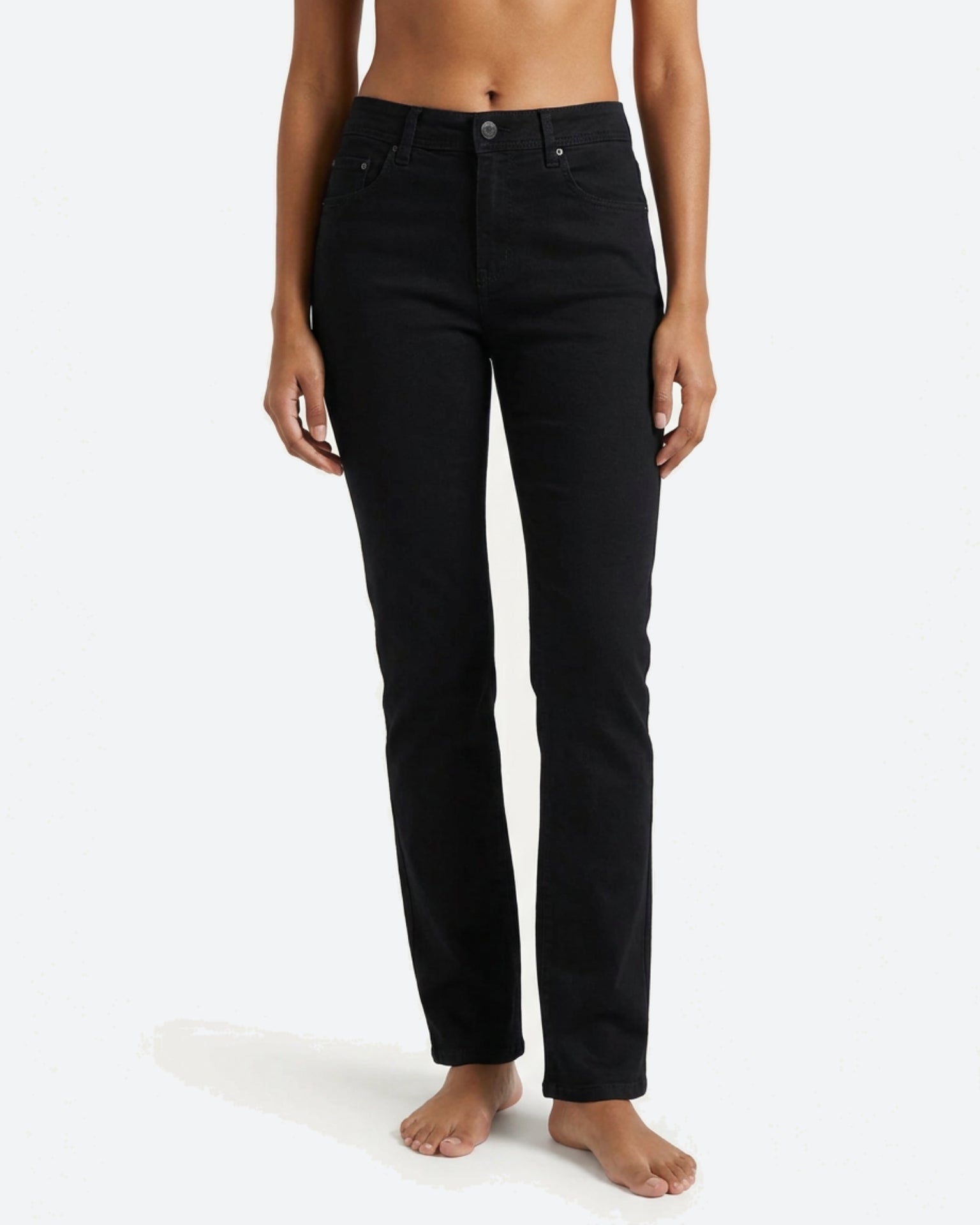 MARC LAUGE Normal Fit Twill Jeans DENIM/TWILL 80 BLACK