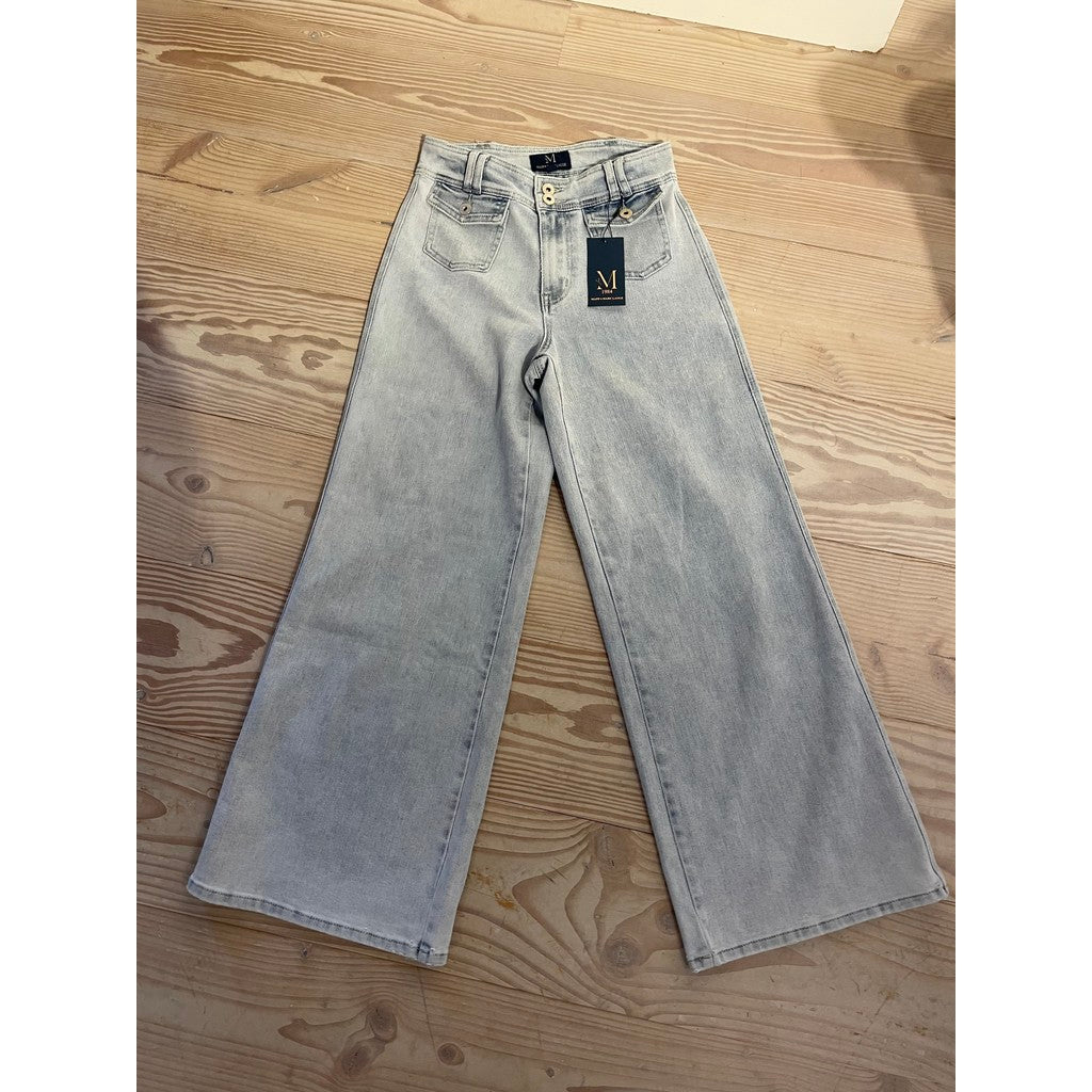 M JEANS Nova Wide Pocket Jeans DENIM/TWILL 8996 LIGHT BLUE USED