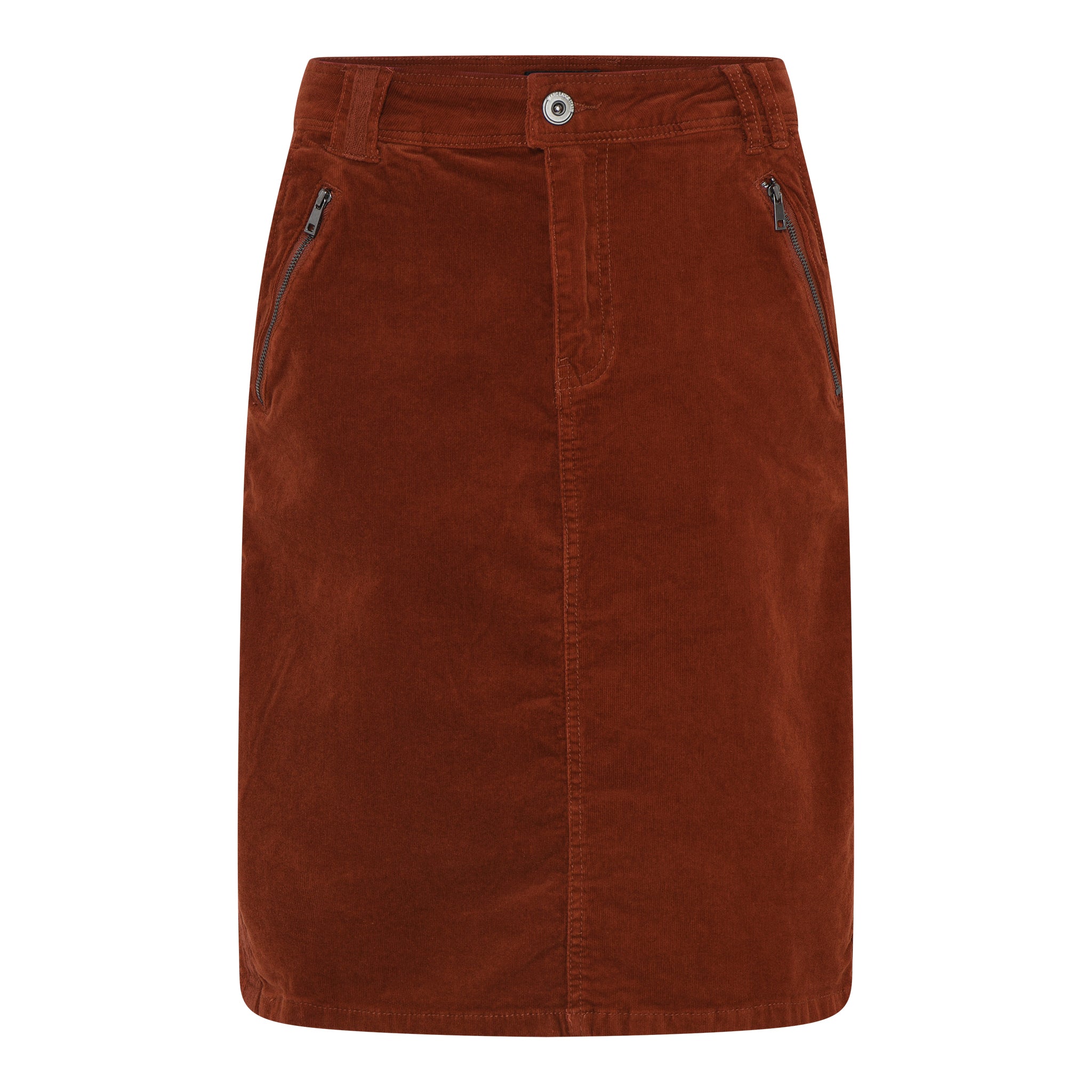 MARC LAUGE OPI SKIRT CORDUROY CORD/FLØJL 505 TERRACOTTA