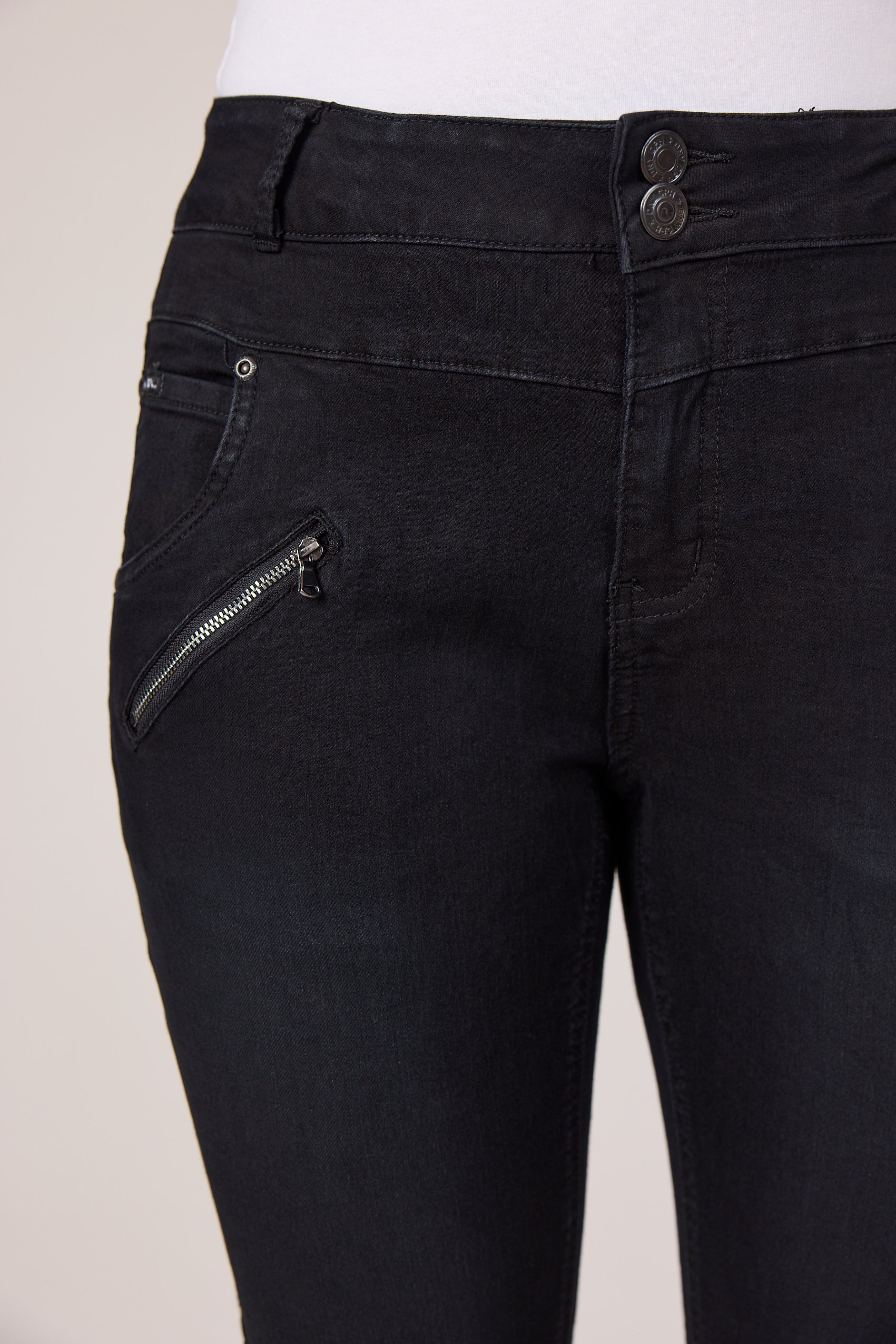 DNYcph PASCHA DENIM JEANS DENIM/TWILL 8196 DARK GREY USED