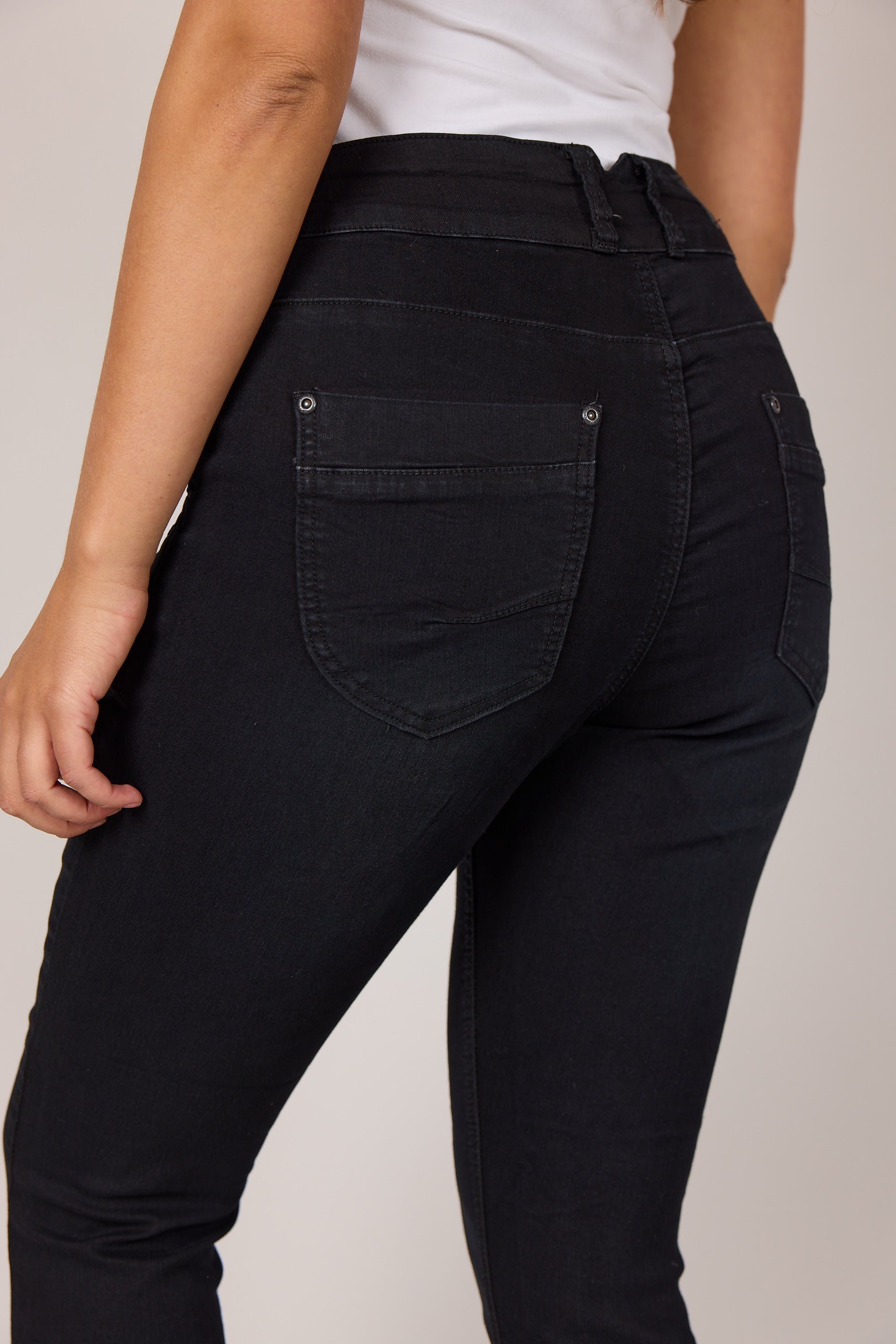 DNYcph PASCHA DENIM JEANS DENIM/TWILL 8196 DARK GREY USED