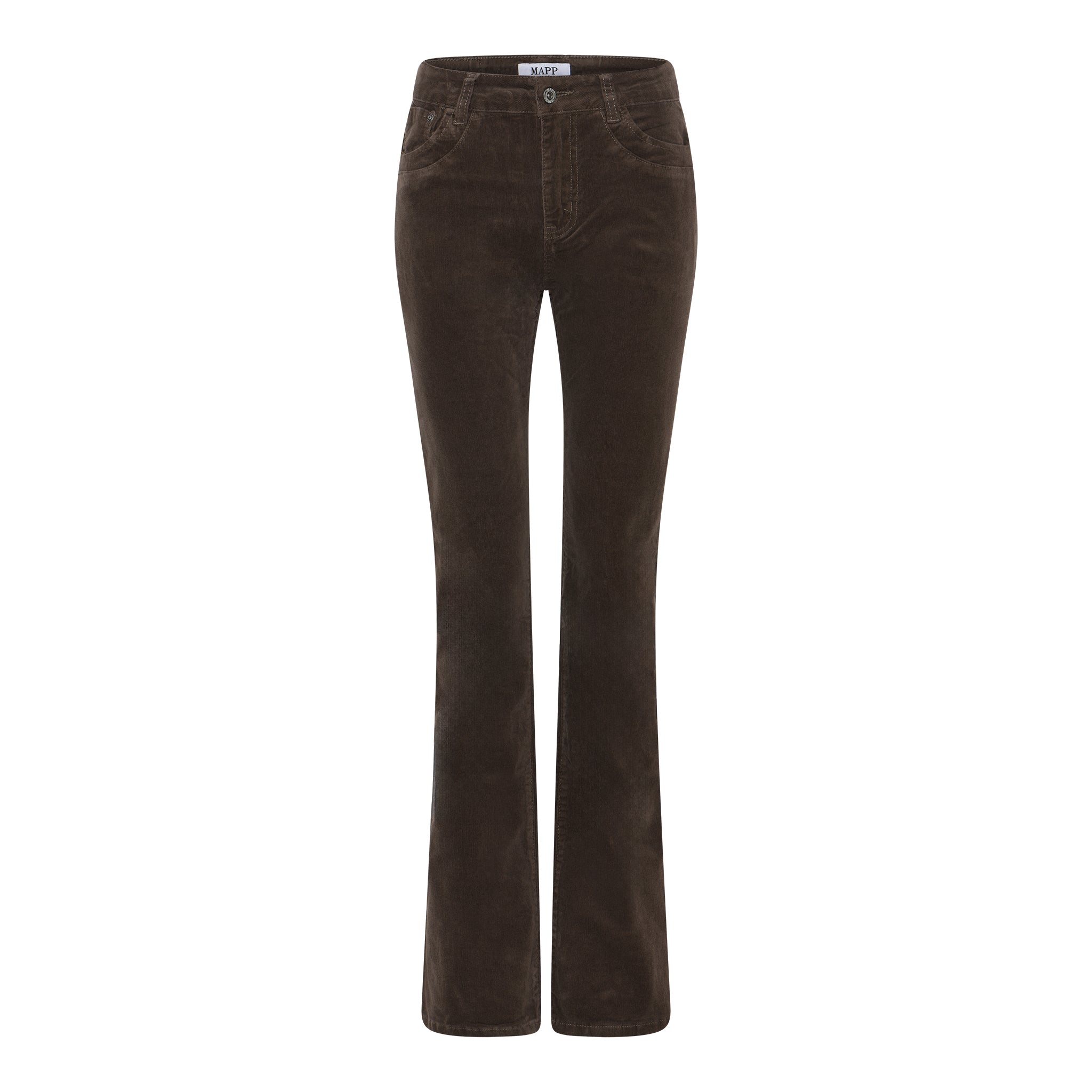 MAPP PATTI BOOTCUT CORD JEANS CORD/FLØJL 135 EARTH