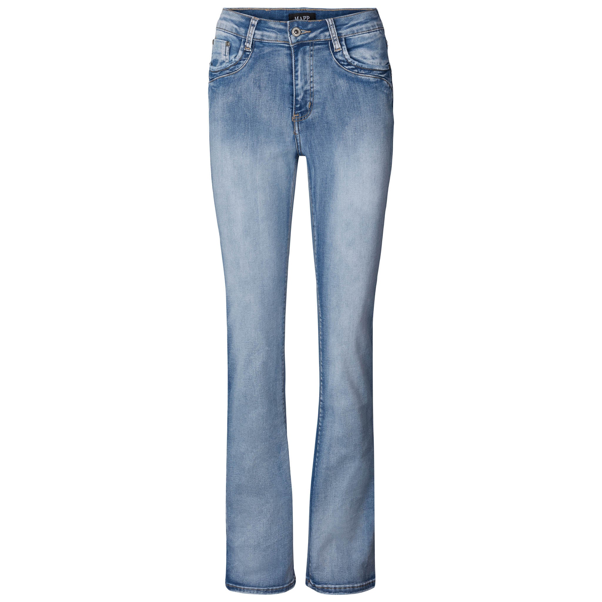 MAPP PATTI BOOTCUT DENIM JEANS DENIM/TWILL 9096 LT. BLUE USED