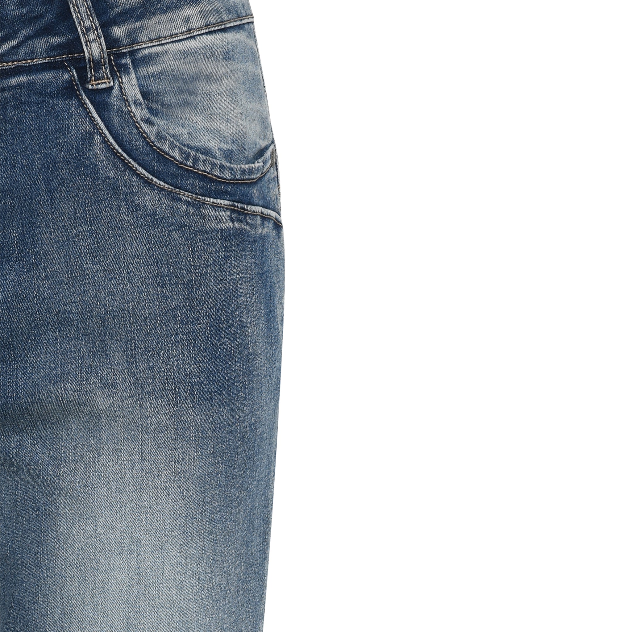 MAPP PATTI BOOTCUT DENIM JEANS DENIM/TWILL 9196 LIGHT BLUE USED