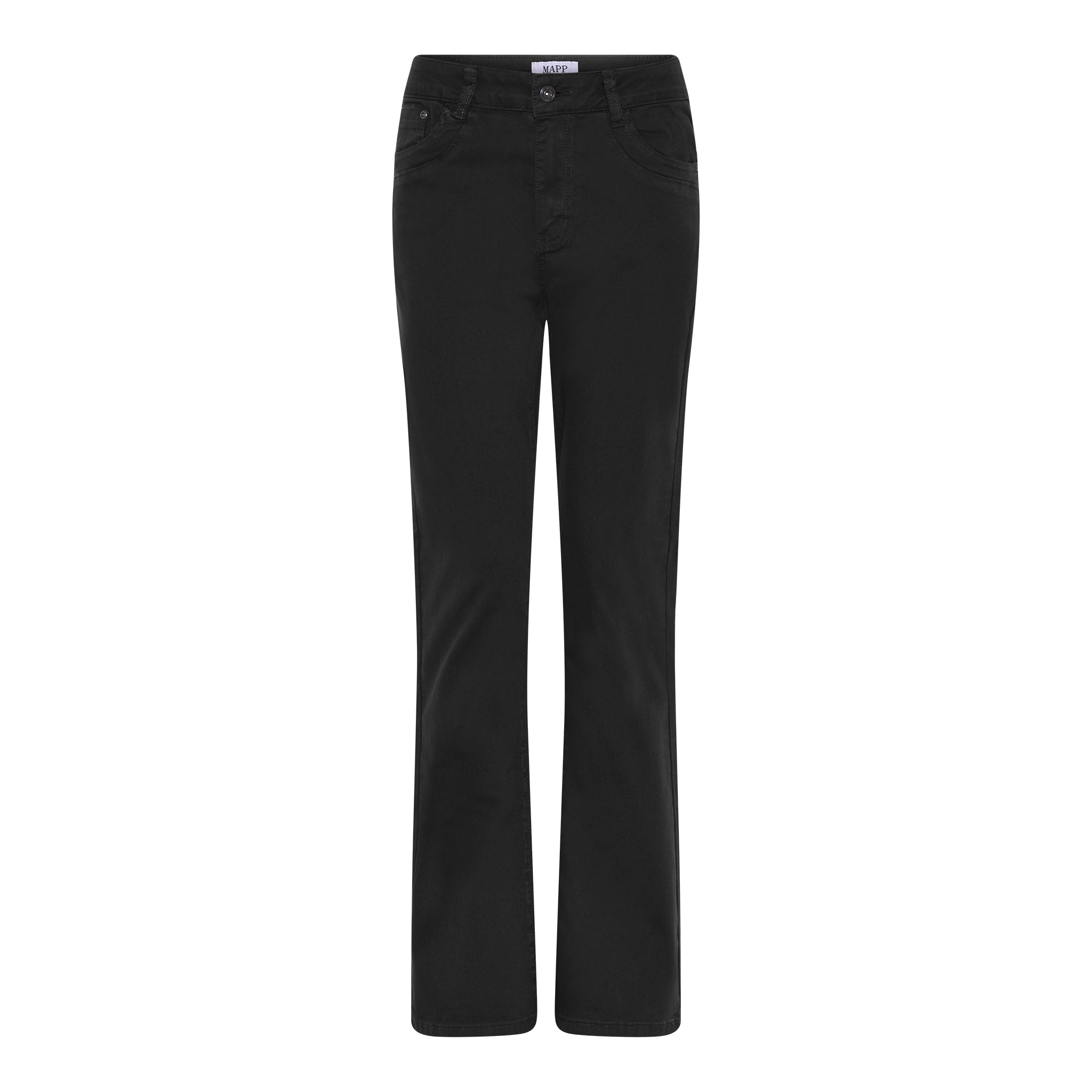 MAPP PATTI BOOTCUT TWILL JEANS DENIM/TWILL 80 BLACK