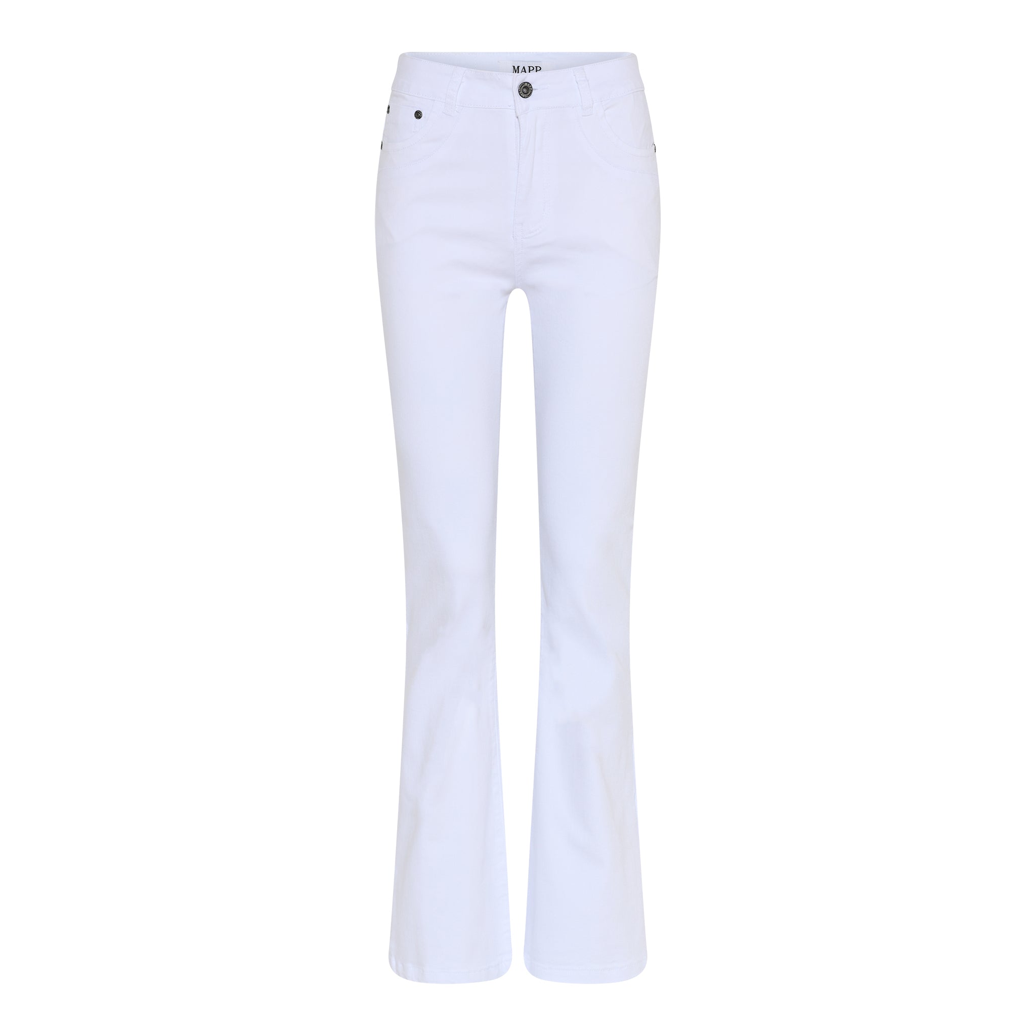 MAPP PATTI BOOTCUT TWILL PANT DENIM/TWILL 10 WHITE