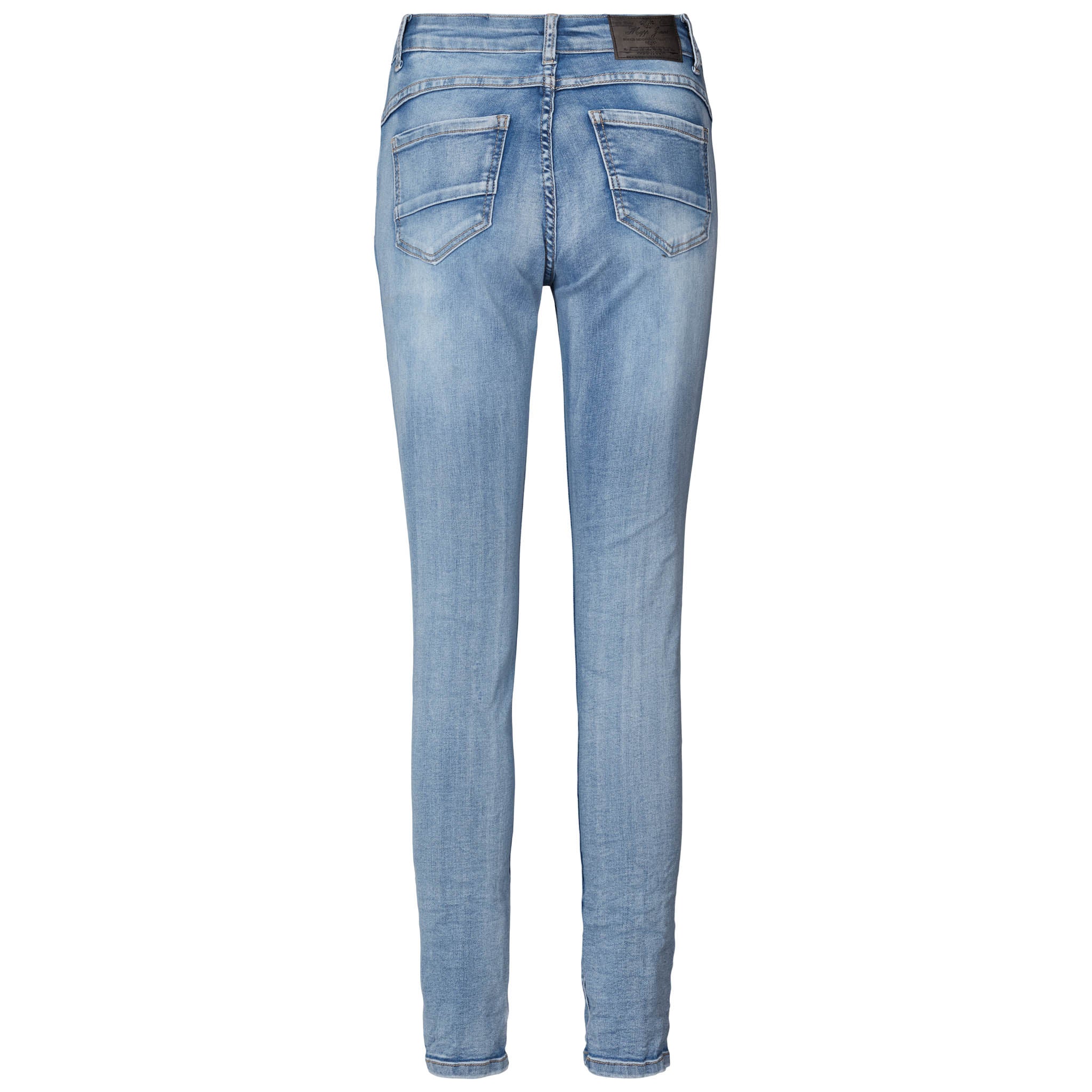 MAPP PATTI BUTTON DENIM JEANS DENIM/TWILL 909699 LT. BLUE USED