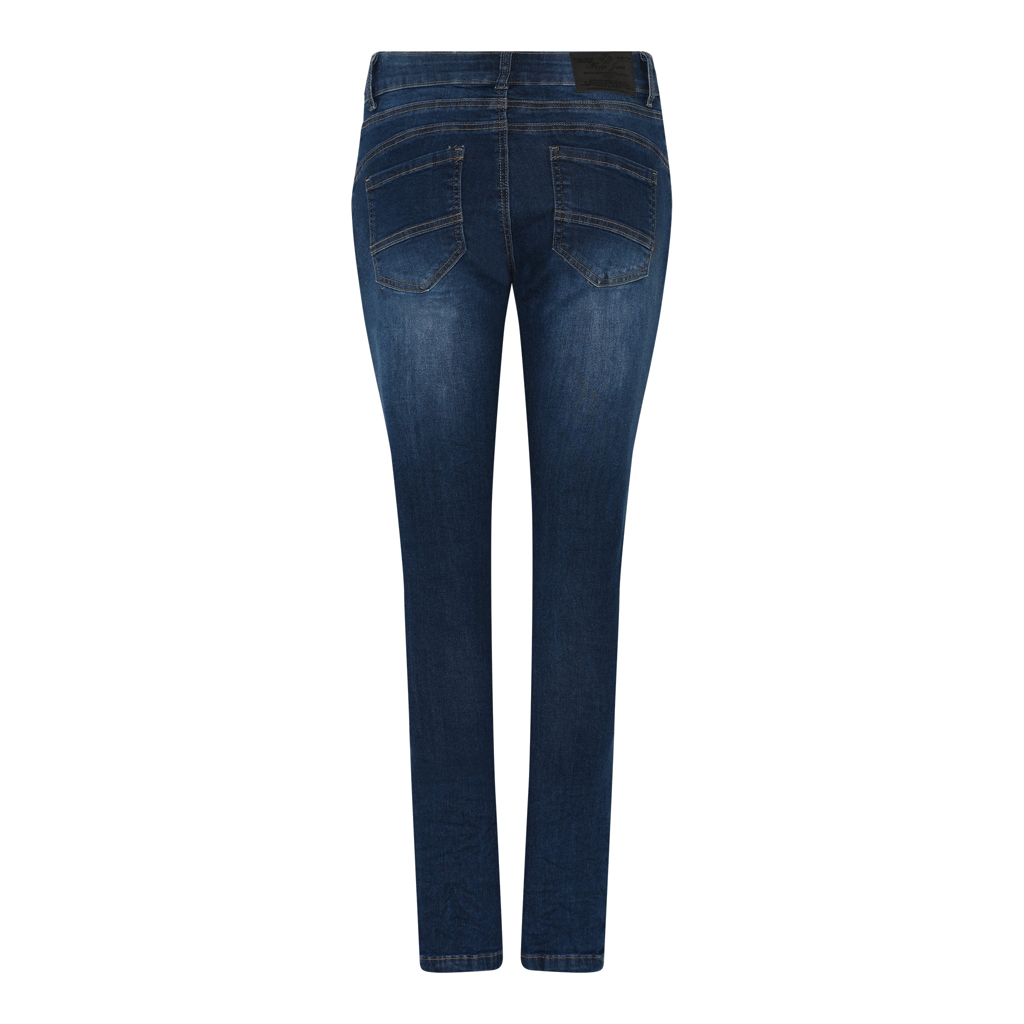 MAPP PATTI BUTTON DENIM JEANS DENIM/TWILL 939699 CLASSIC BLUE USED