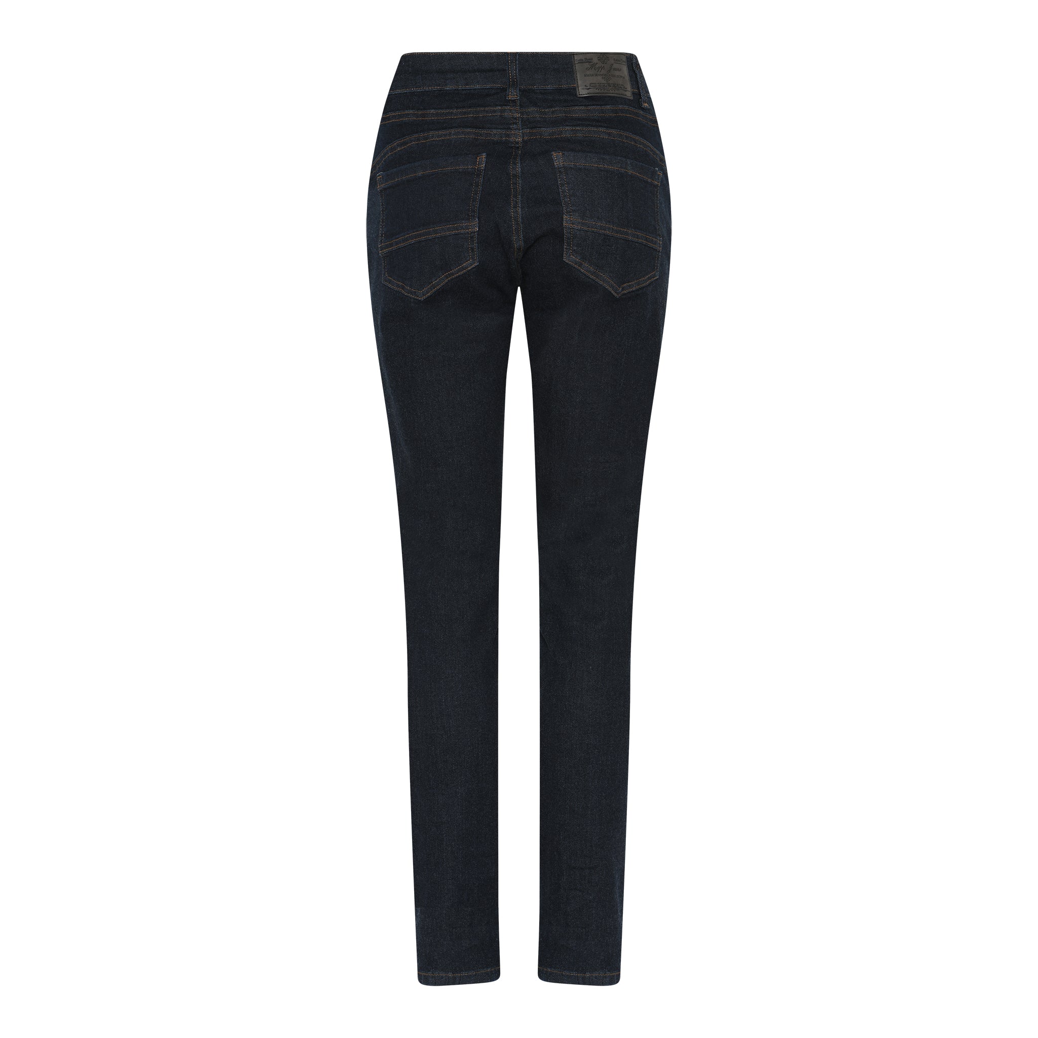 MAPP PATTI BUTTON DENIM JEANS DENIM/TWILL 98 DARK BLUE