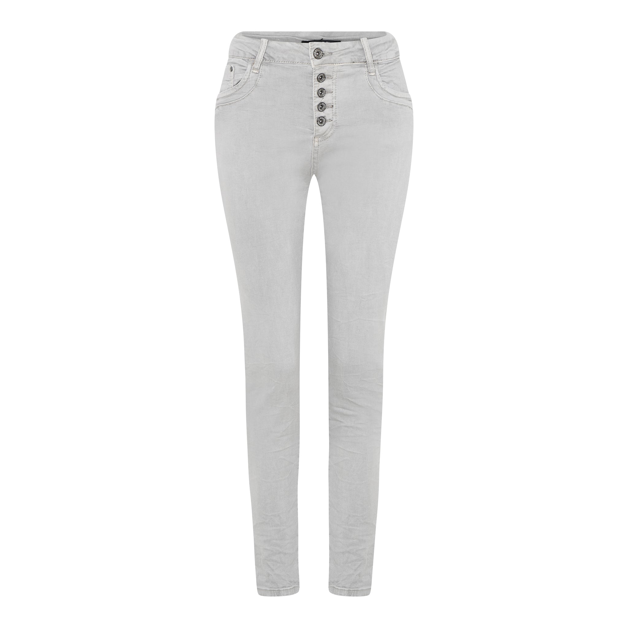 MAPP PATTI BUTTON TWILL JEANS DENIM/TWILL 16 KIT