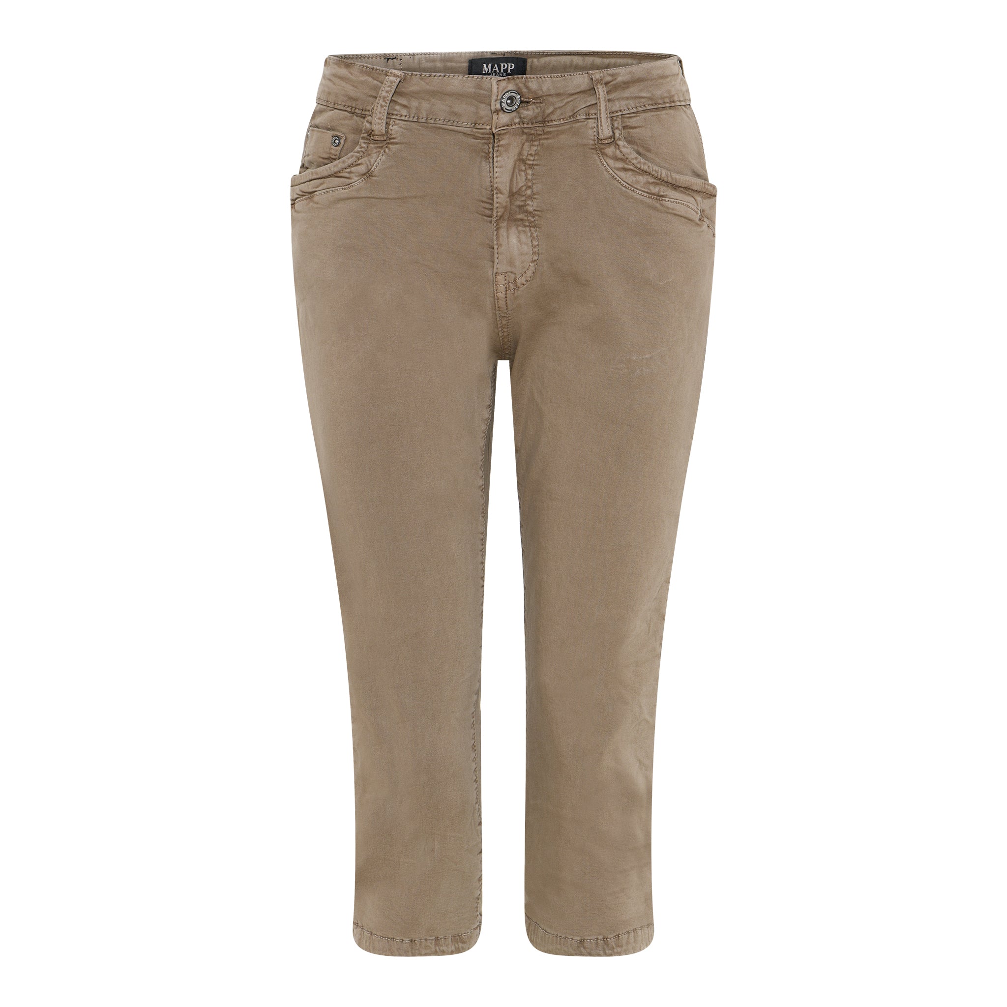 MAPP PATTI PIRATE TWILL PANTS 3/4 122 SOFT CAMEL