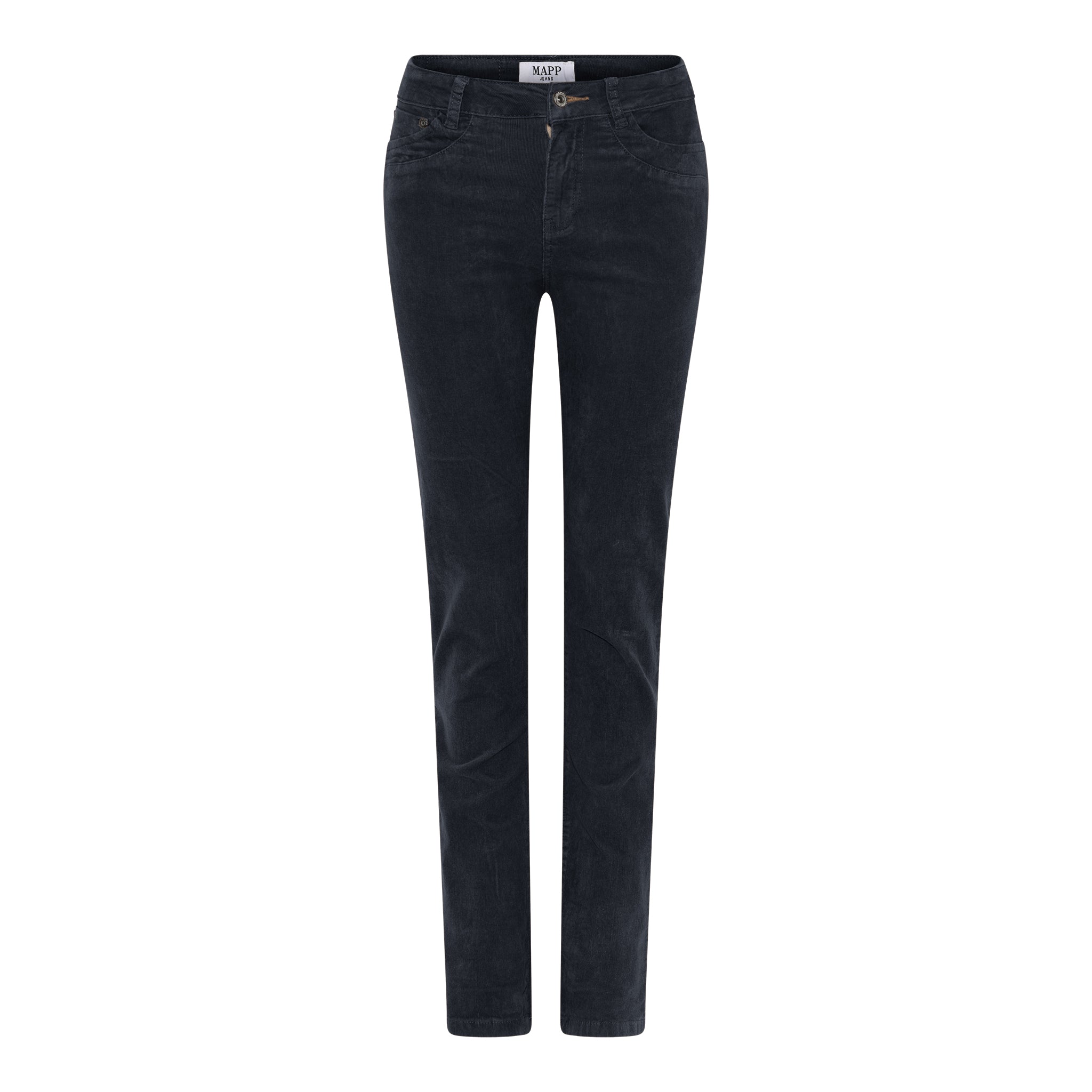 MAPP PATTI STRAIGHT BABY CORD JEANS CORD/FLØJL 104 NAVY