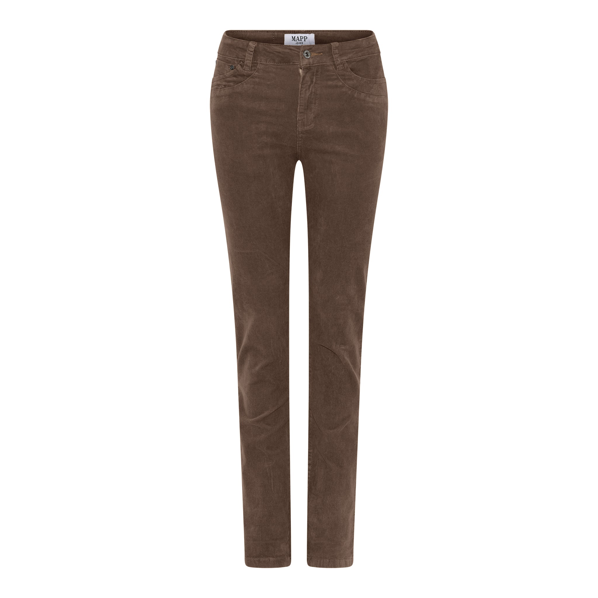 MAPP PATTI STRAIGHT BABY CORD JEANS CORD/FLØJL 135 EARTH