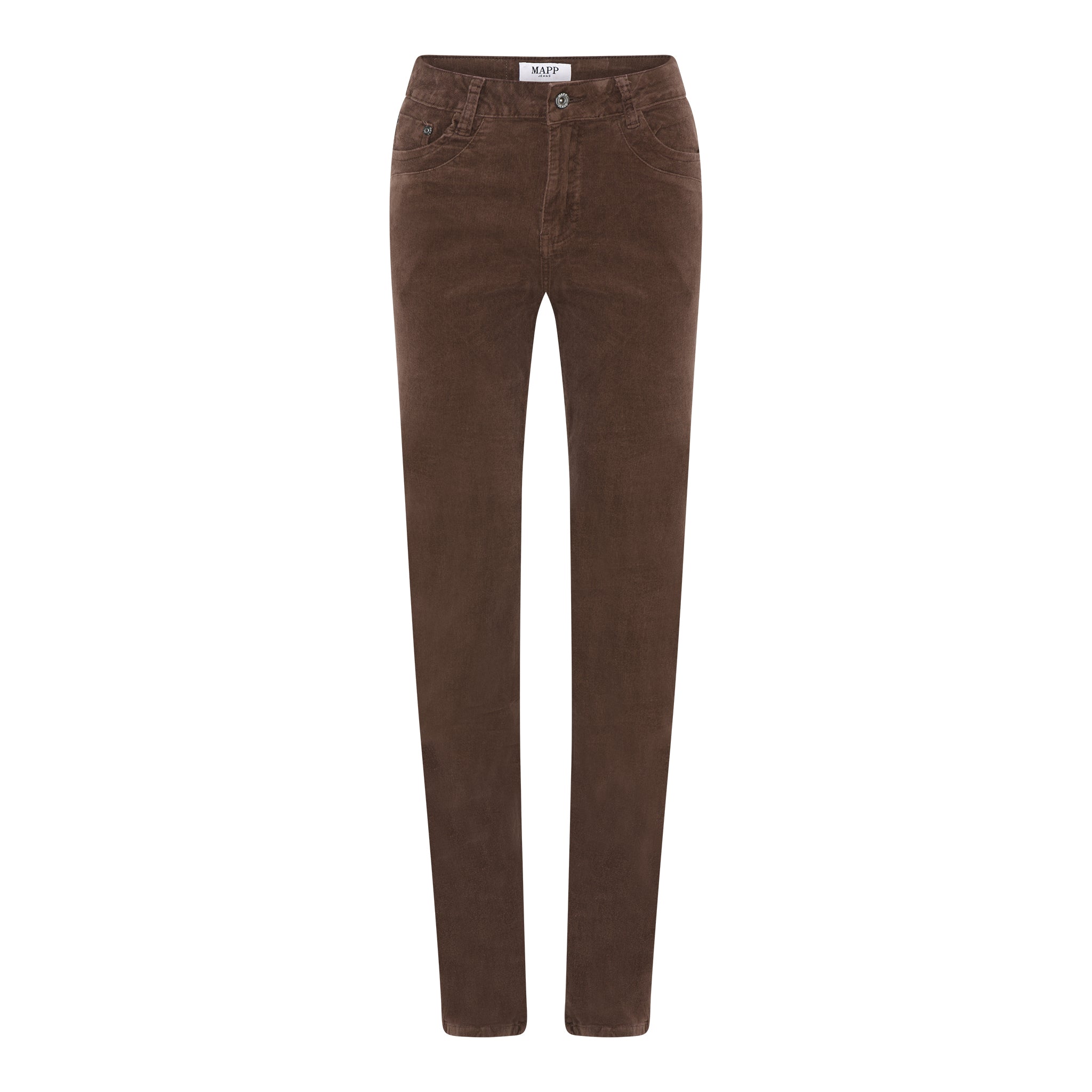 MAPP PATTI STRAIGHT BABY CORD JEANS CORD/FLØJL 614 MOCHA