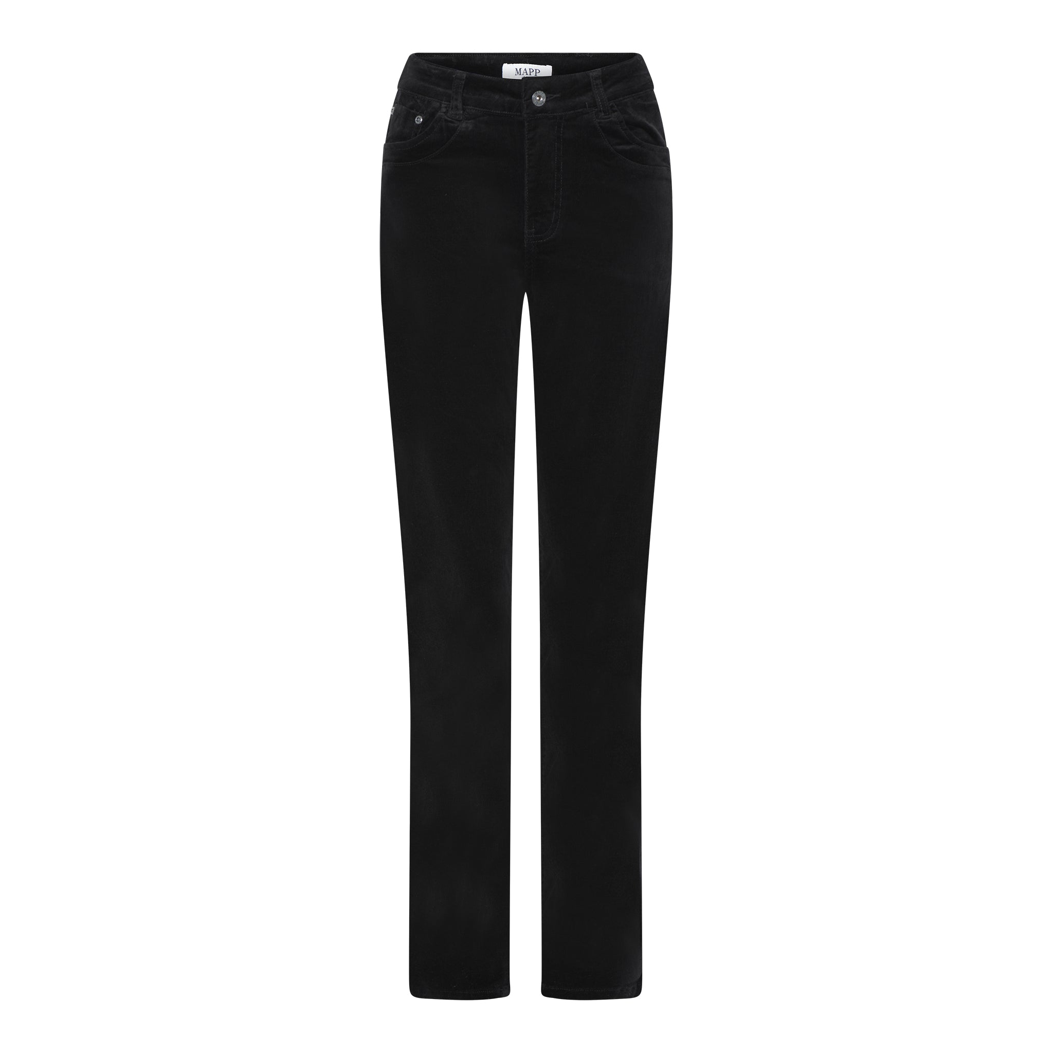 MAPP PATTI STRAIGHT BABY CORD JEANS CORD/FLØJL 80 BLACK