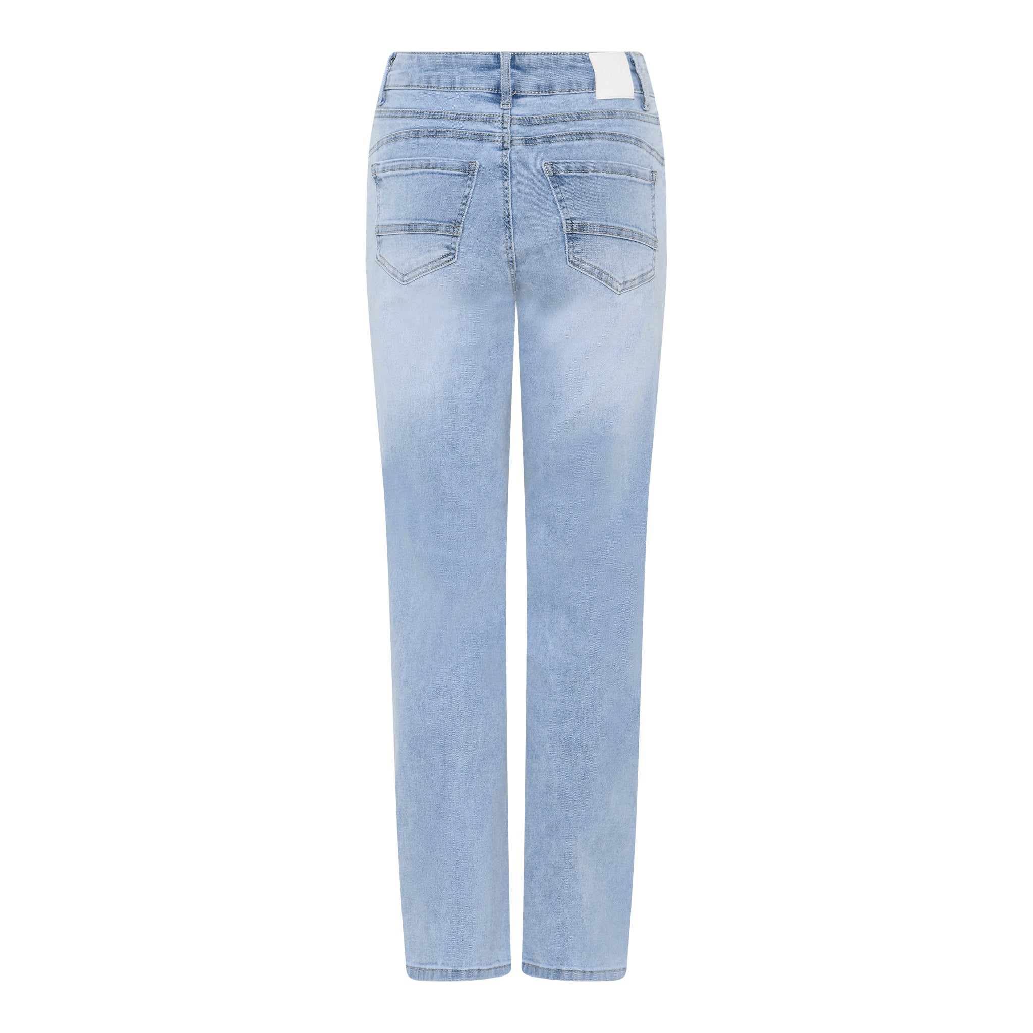 MAPP PATTI STRAIGHT DENIM JEANS DENIM/TWILL 8996 LIGHT BLUE USED