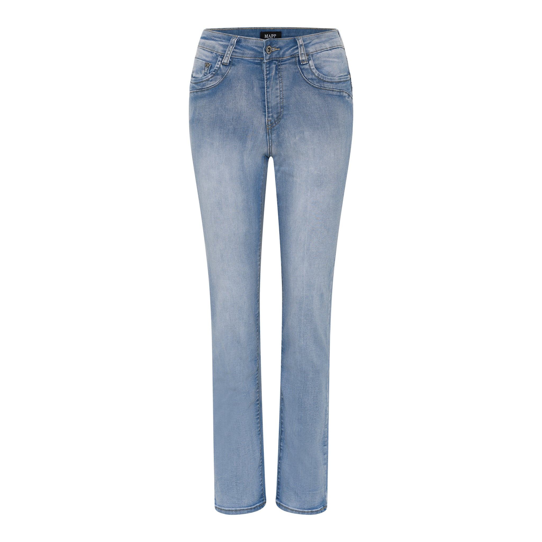 MAPP PATTI STRAIGHT DENIM JEANS DENIM/TWILL 909699 LT. BLUE USED