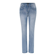 MAPP PATTI STRAIGHT DENIM JEANS DENIM/TWILL 909699 LT. BLUE USED