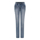 MAPP PATTI STRAIGHT DENIM JEANS DENIM/TWILL 9196 LIGHT BLUE USED