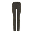 MAPP PATTI STRAIGHT TWILL JEANS DENIM/TWILL 546 BOTTLE GREEN