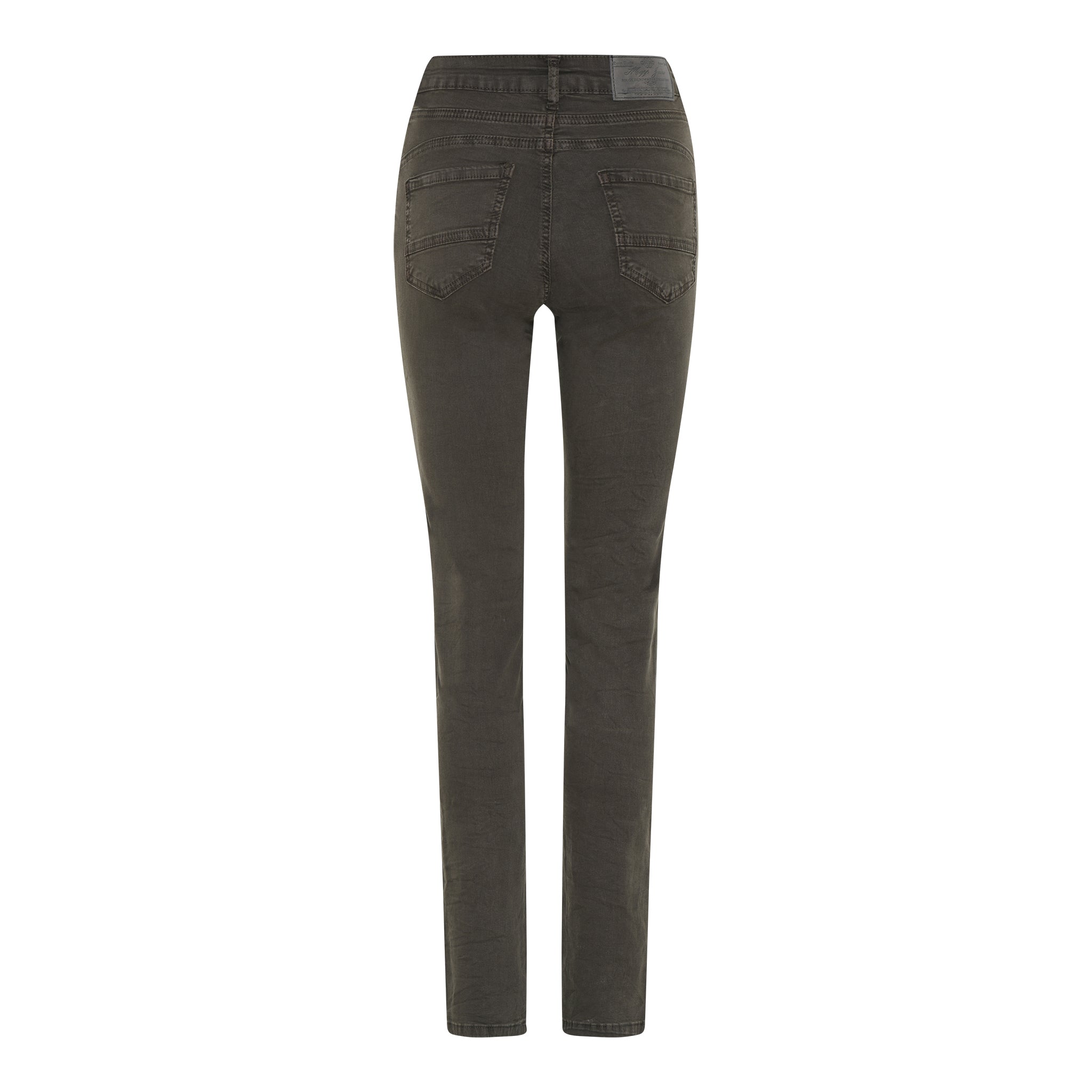 MAPP PATTI STRAIGHT TWILL JEANS DENIM/TWILL 546 BOTTLE GREEN