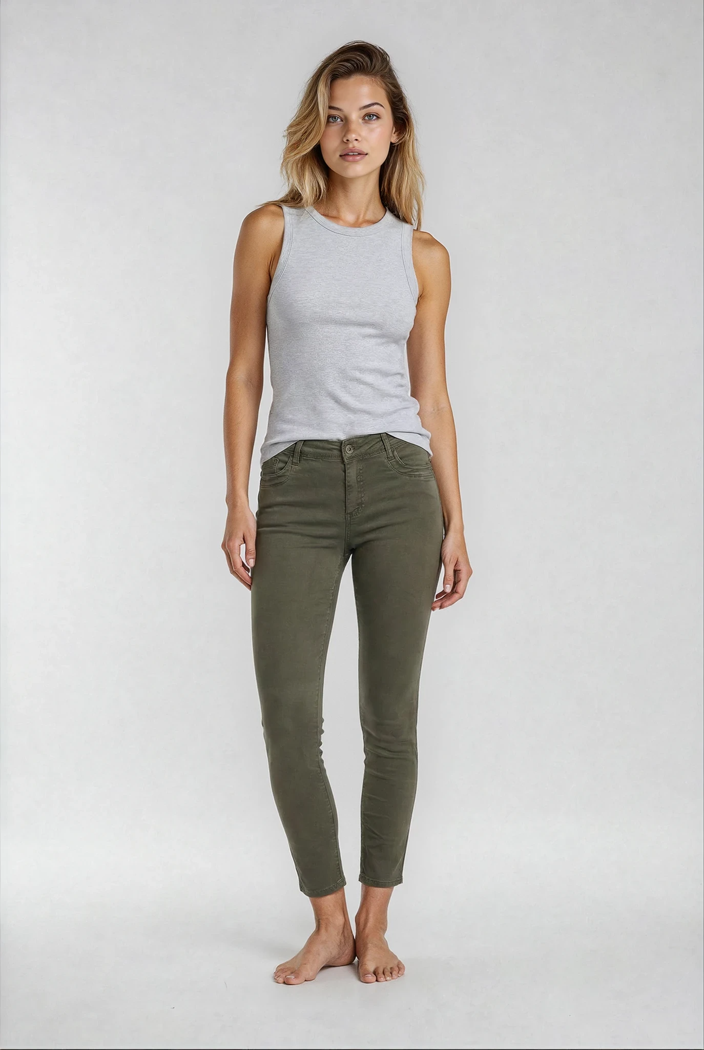 MAPP PATTI ZIP DENIM JEANS DENIM/TWILL