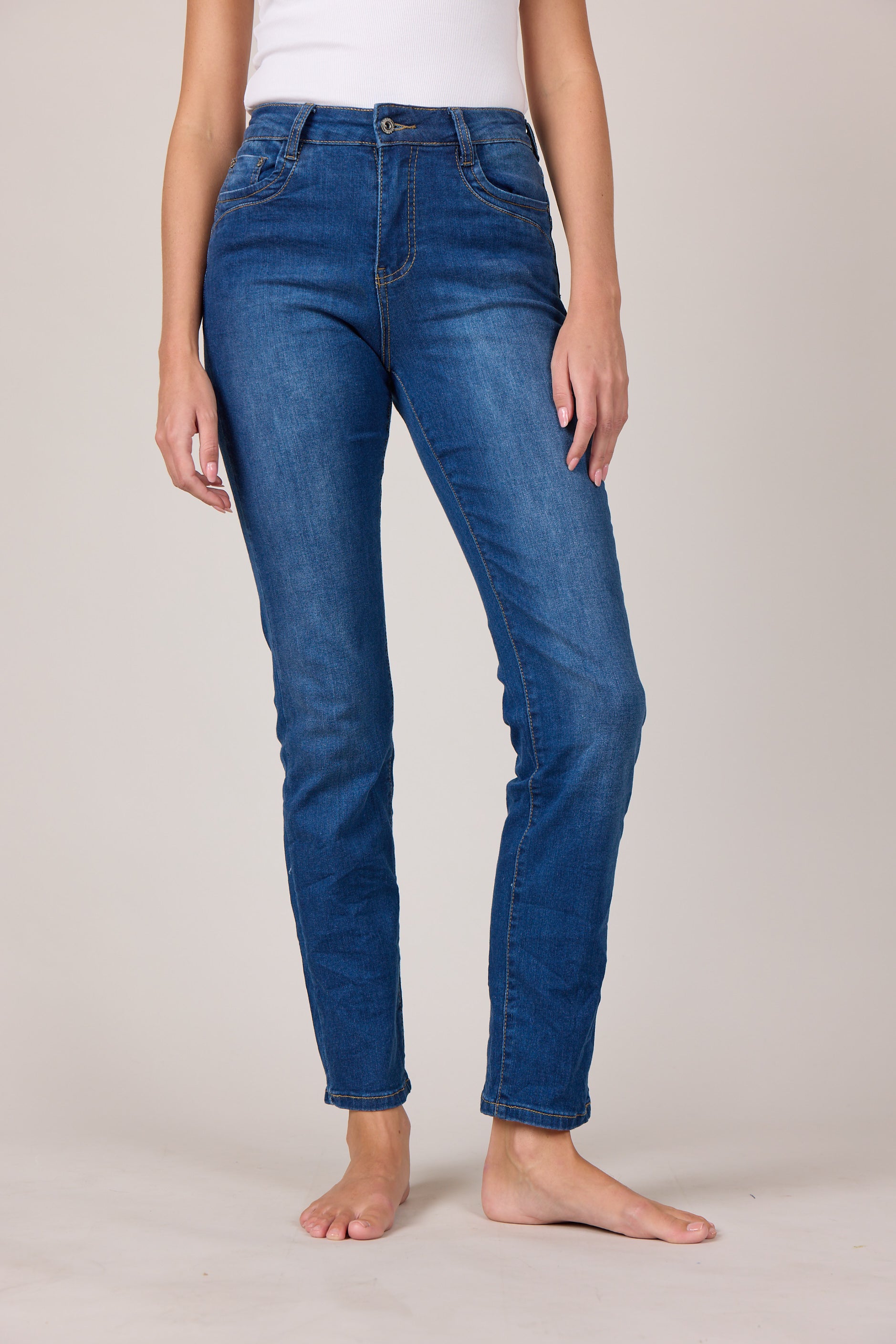 MAPP PATTI ZIP DENIM JEANS DENIM/TWILL 9396 DENIM USED