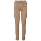 MAPP PATTI ZIP TWILL JEANS DENIM/TWILL 122 SOFT CAMEL