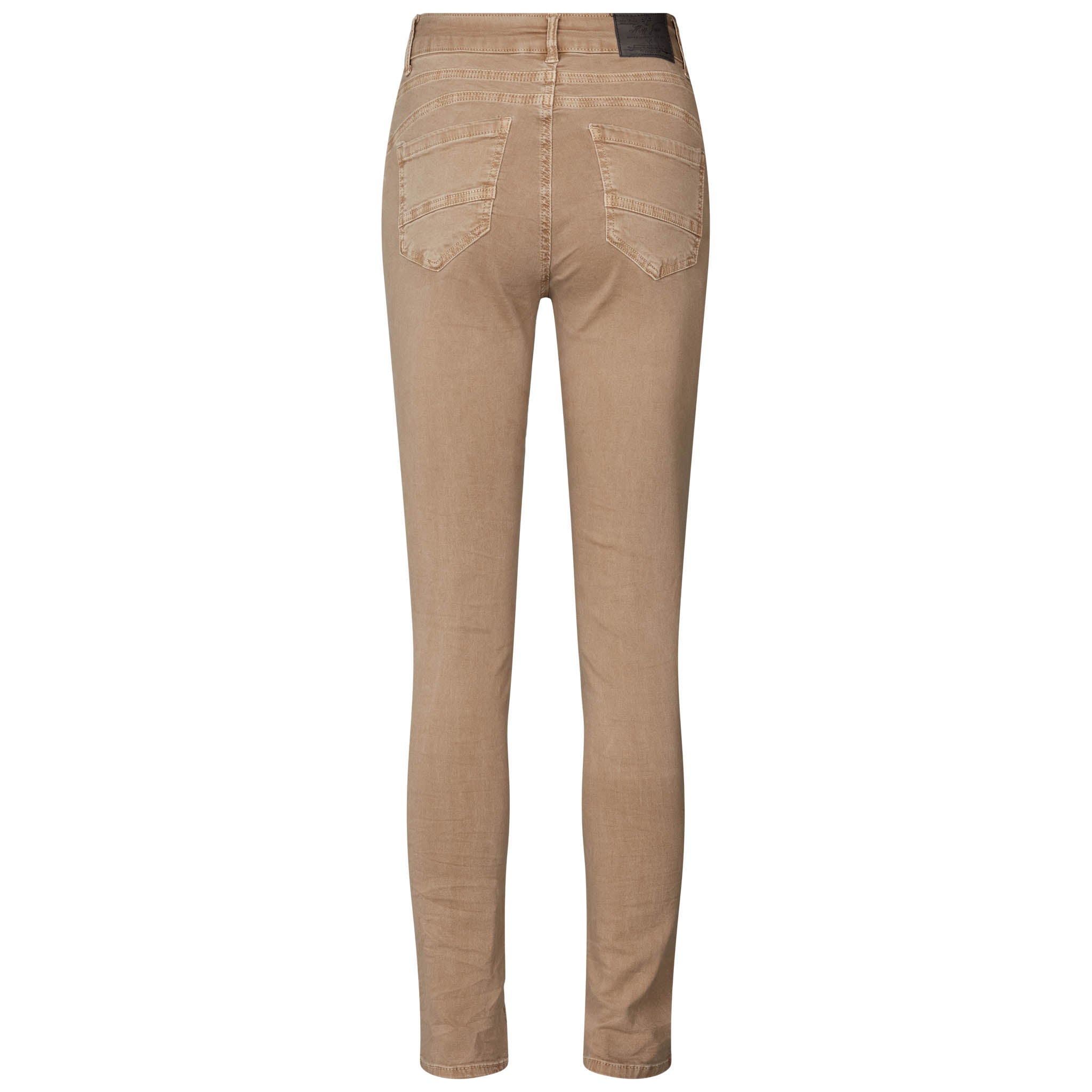 MAPP PATTI ZIP TWILL JEANS DENIM/TWILL 122 SOFT CAMEL